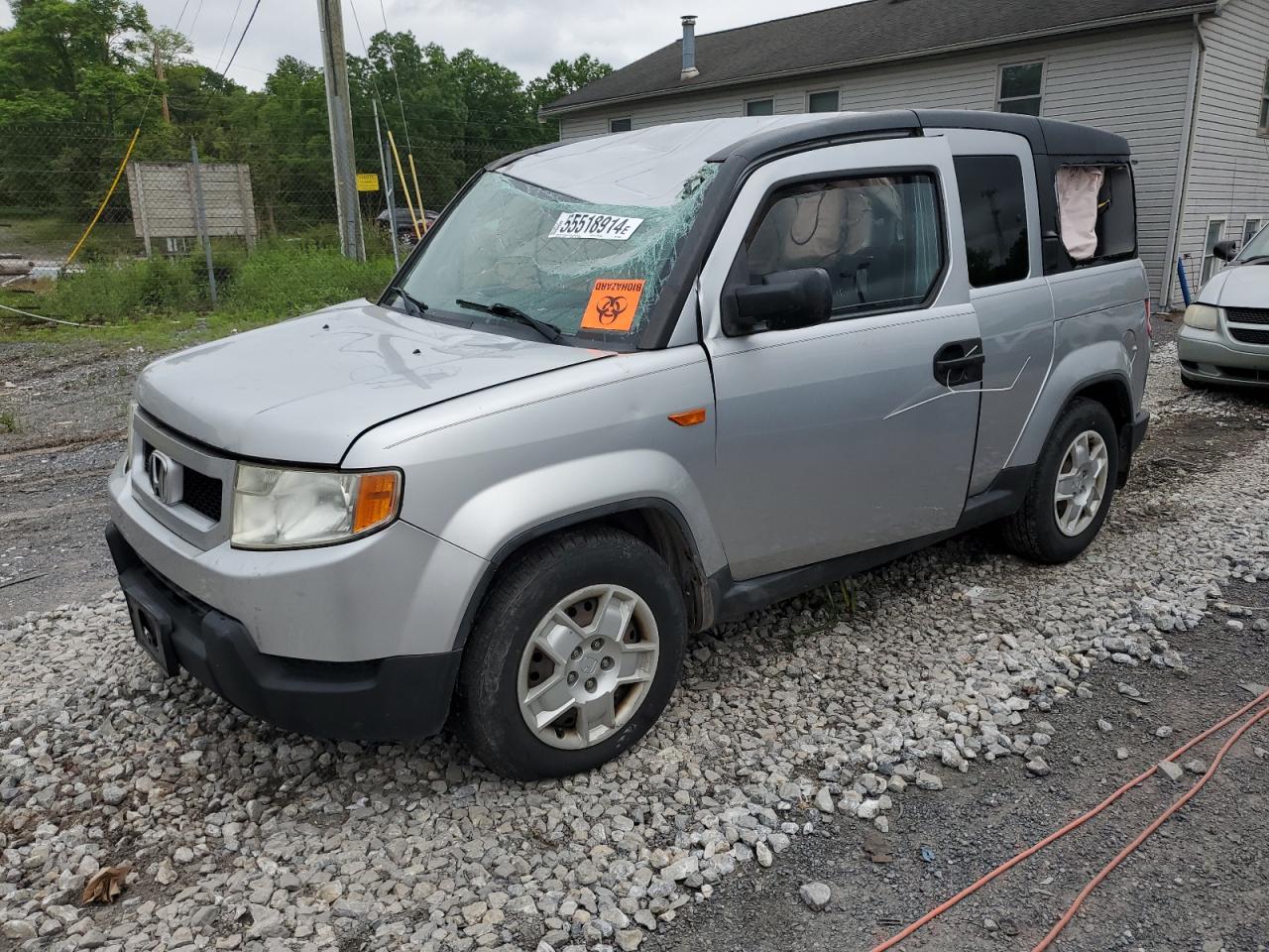 HONDA ELEMENT 2010 5j6yh2h38al006239