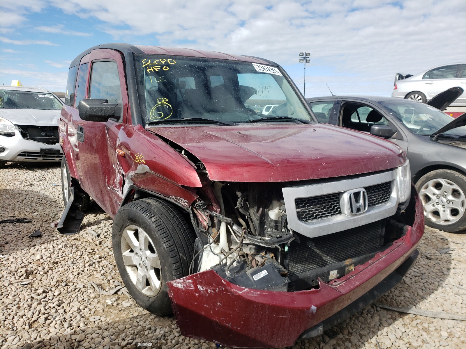 HONDA ELEMENT EX 2010 5j6yh2h74al004863