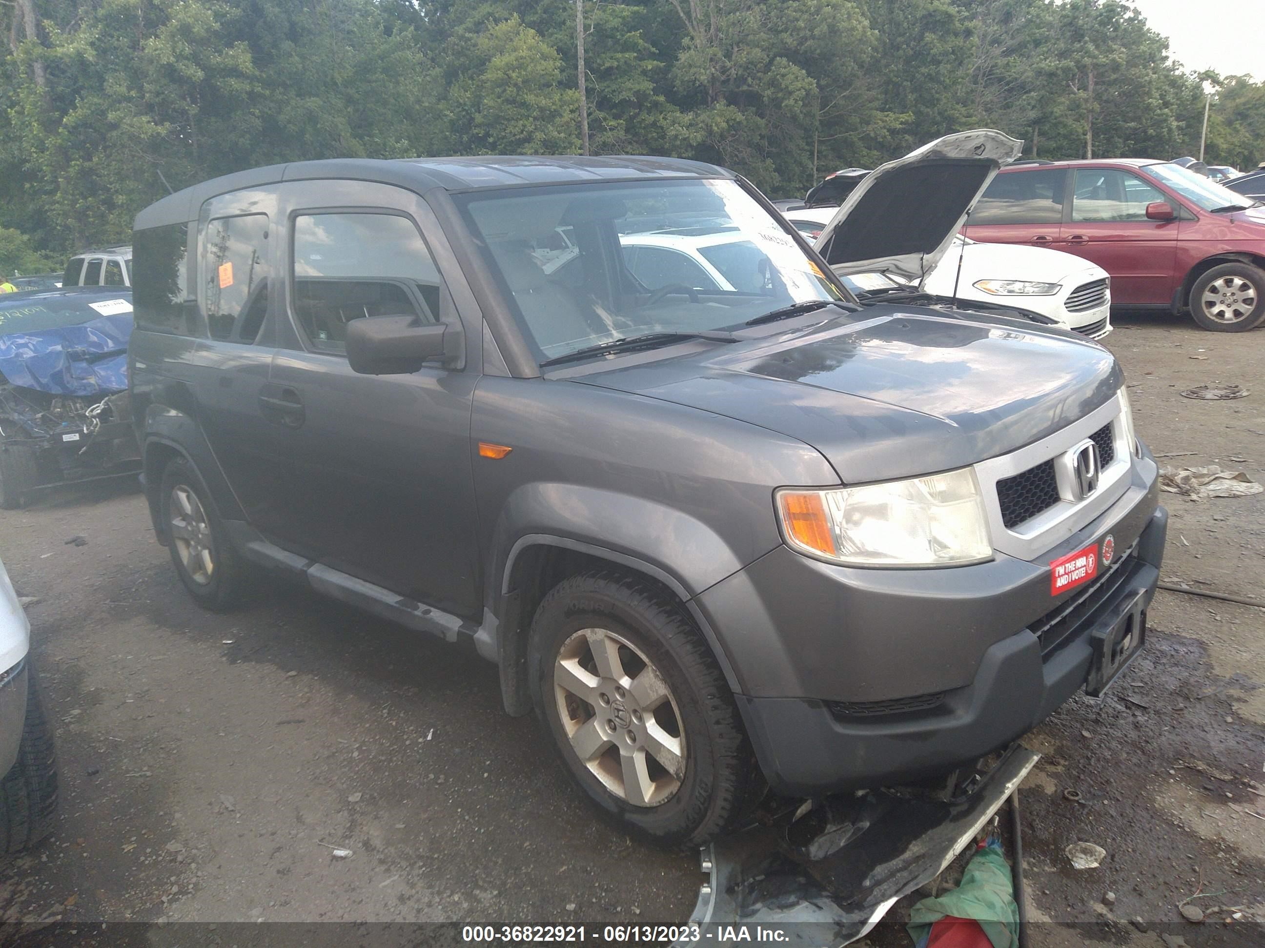 HONDA ELEMENT 2010 5j6yh2h7xal000834