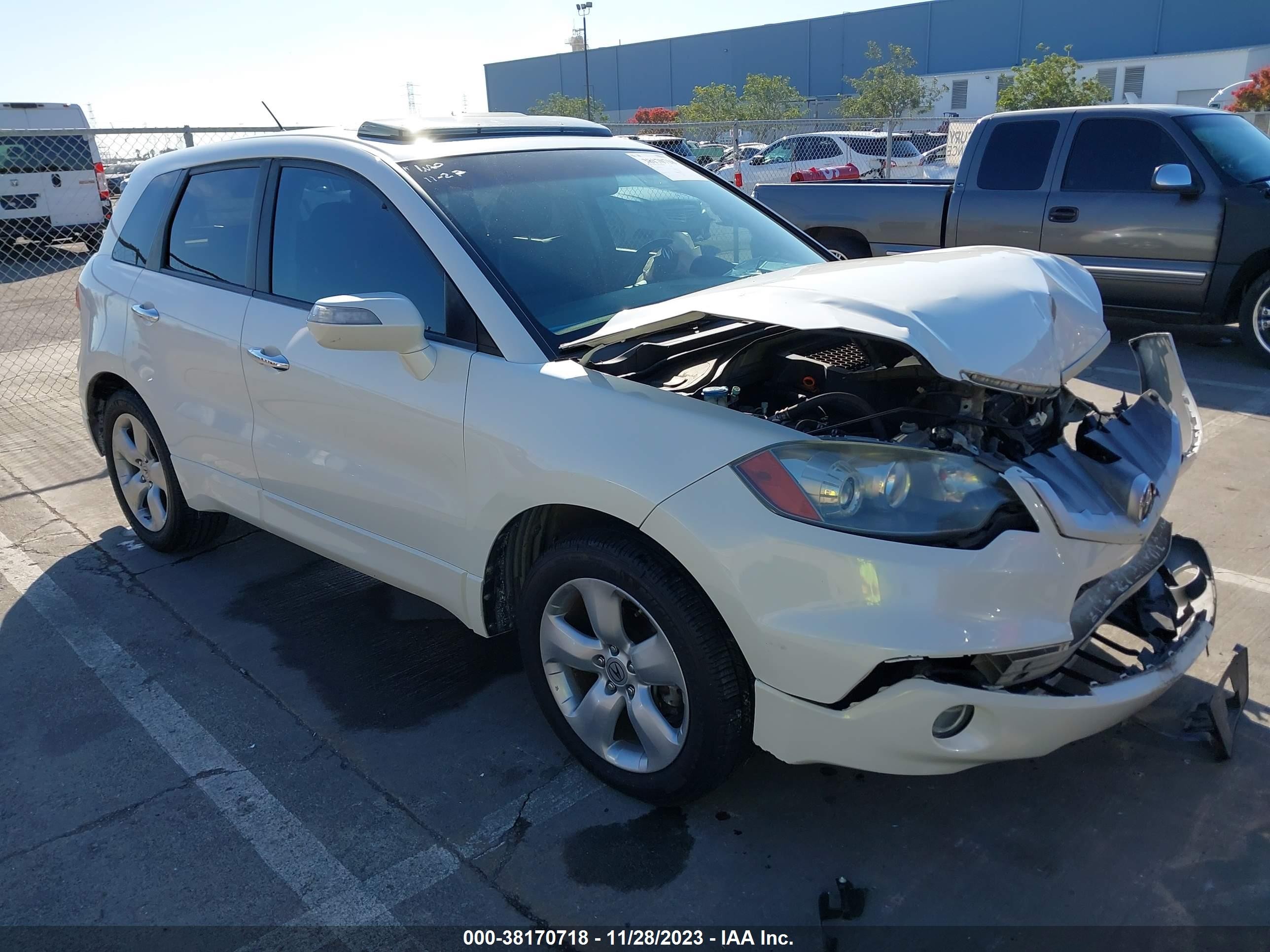 ACURA RDX 2008 5j8tb18208a017536