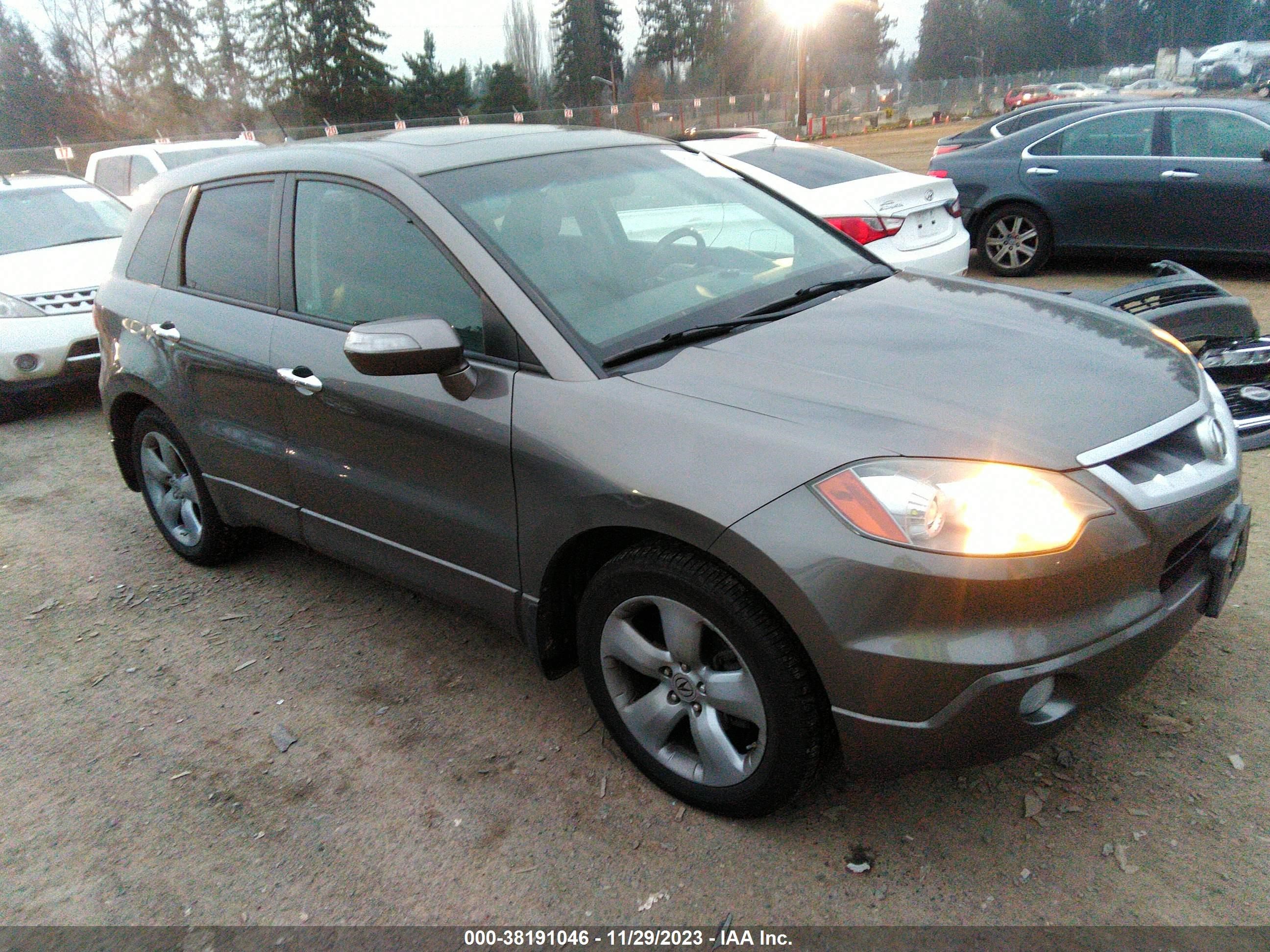 ACURA RDX 2007 5j8tb18217a802209