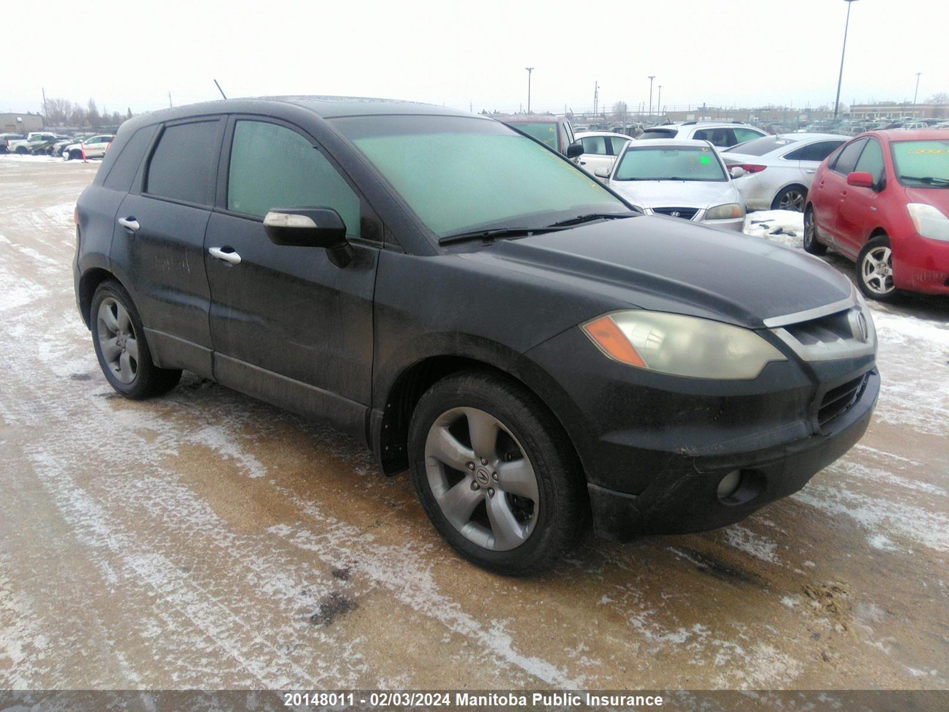 ACURA RDX 2007 5j8tb18227a801294