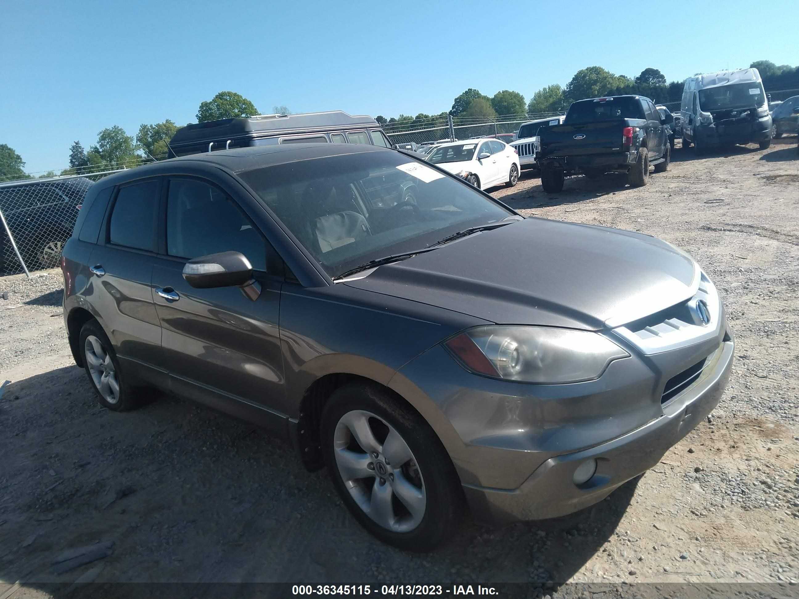 ACURA RDX 2008 5j8tb18228a007123