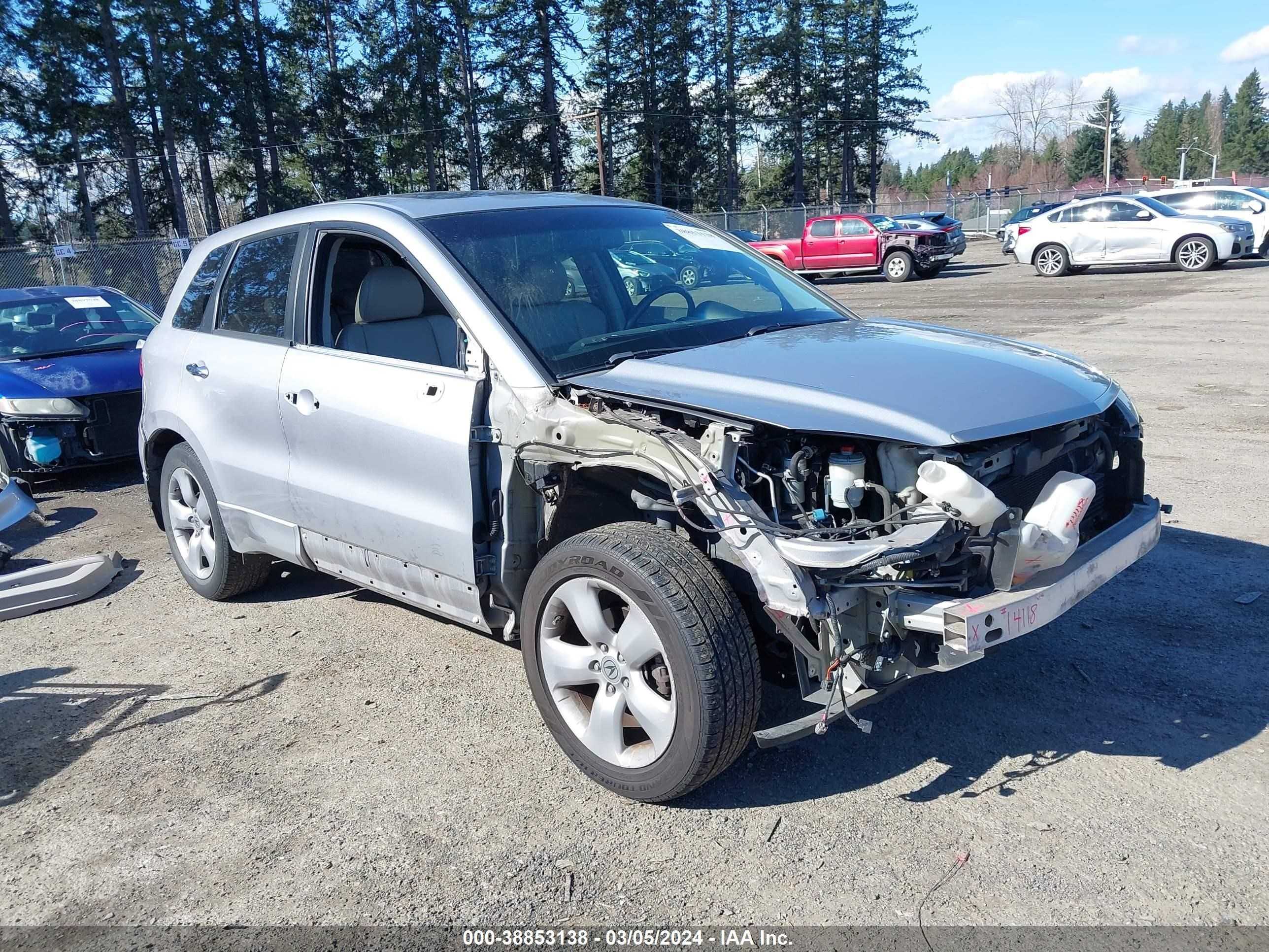 ACURA RDX 2008 5j8tb18228a800566