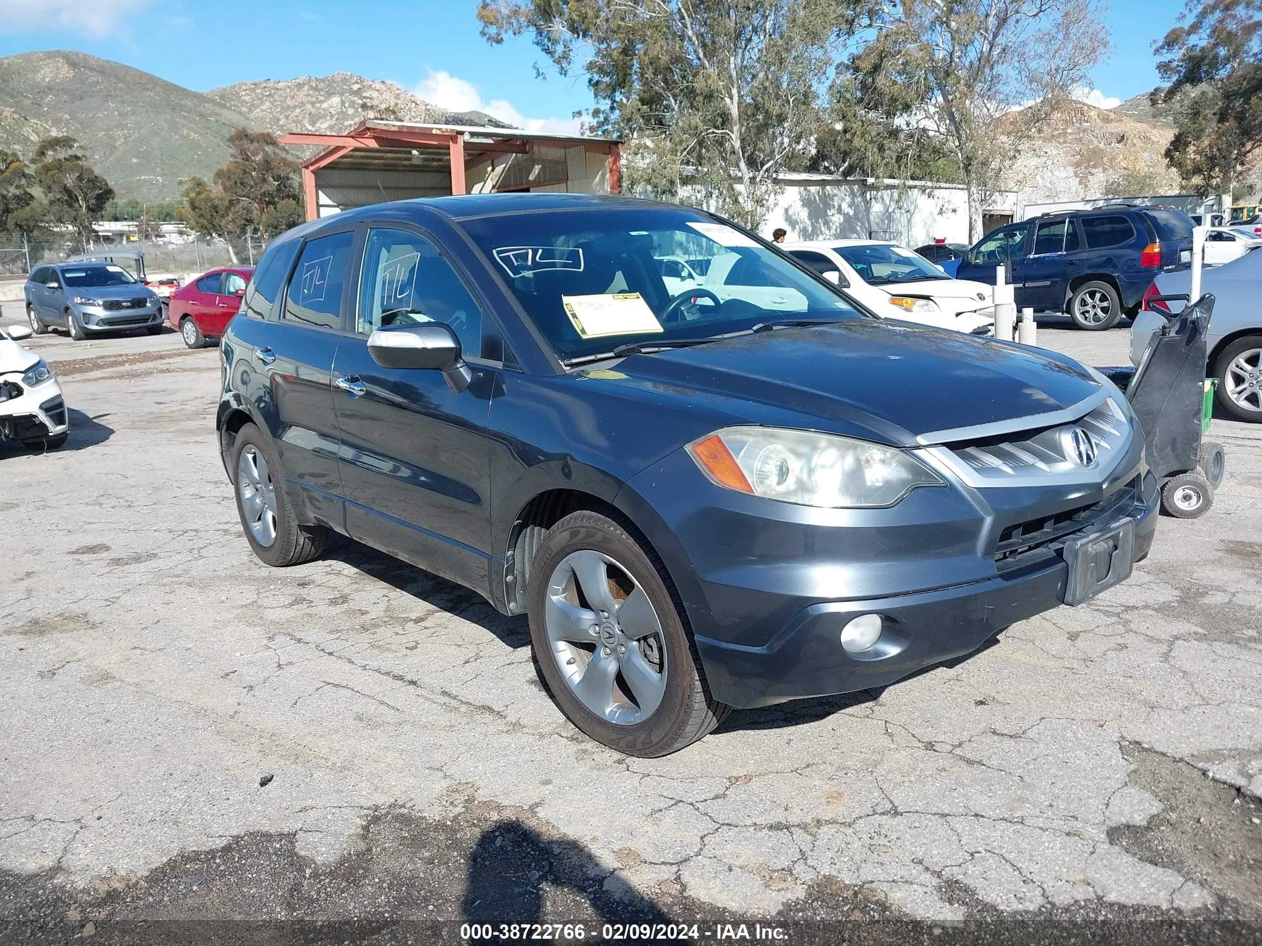 ACURA RDX 2007 5j8tb18237a010126