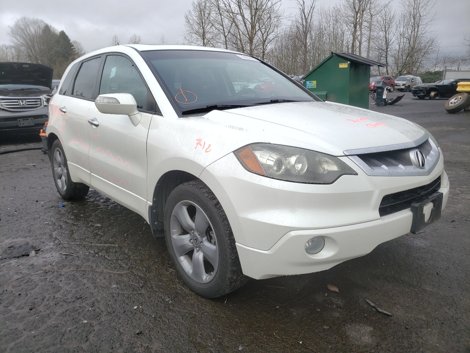 ACURA RDX 2007 5j8tb18257a802228