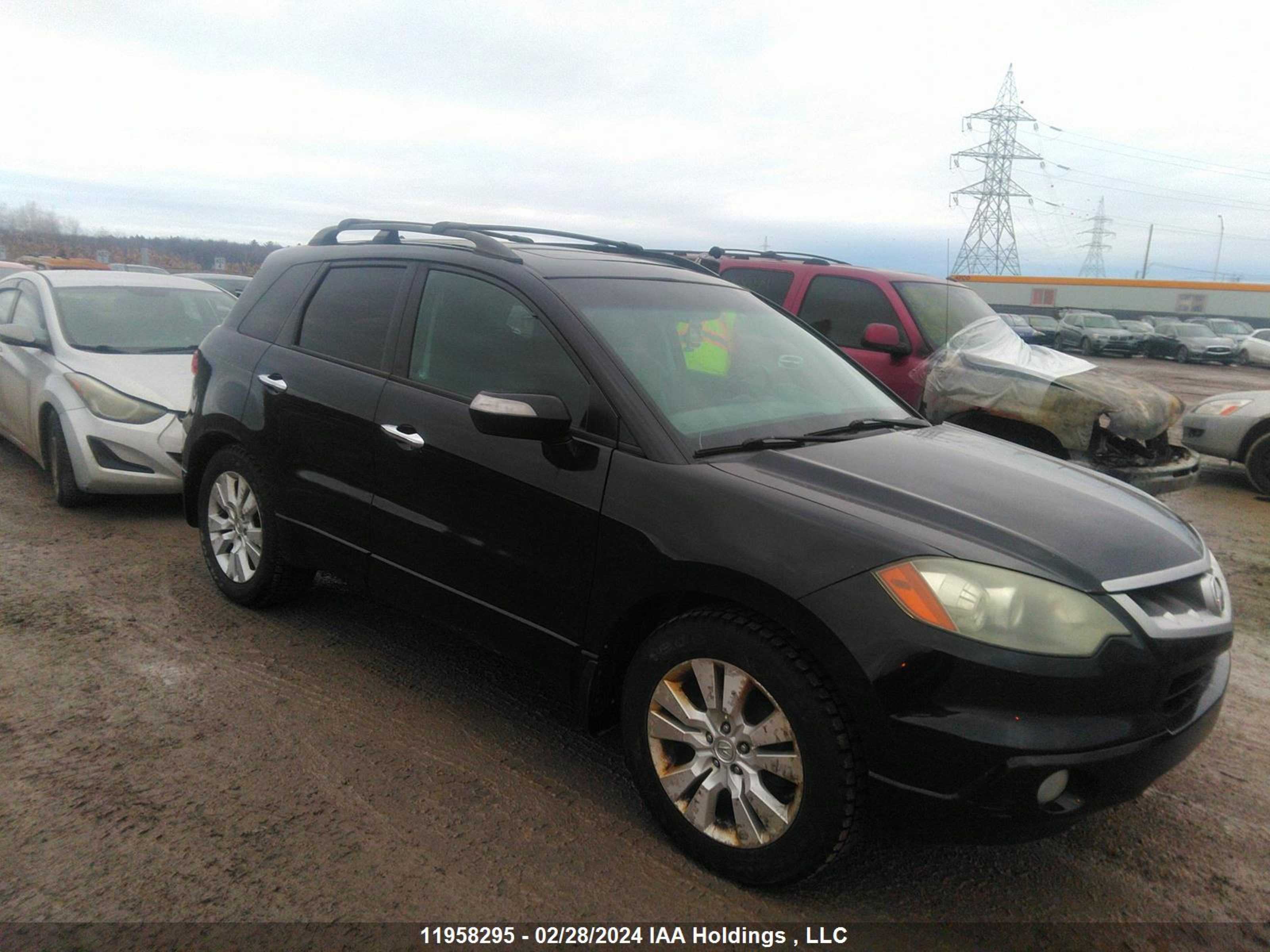 ACURA RDX 2008 5j8tb18278a801289