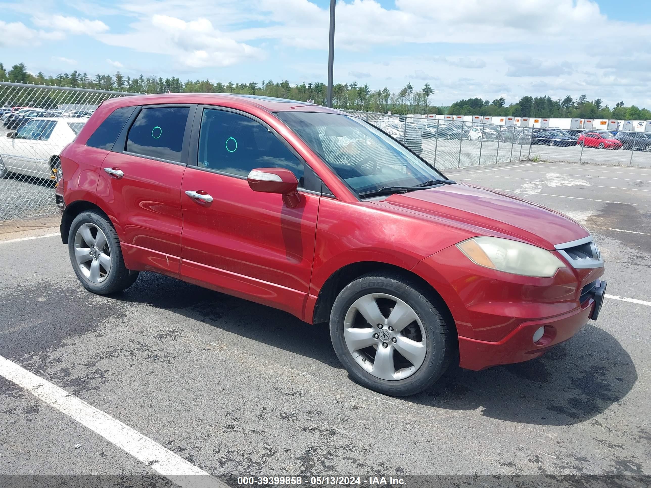 ACURA RDX 2008 5j8tb18288a005036