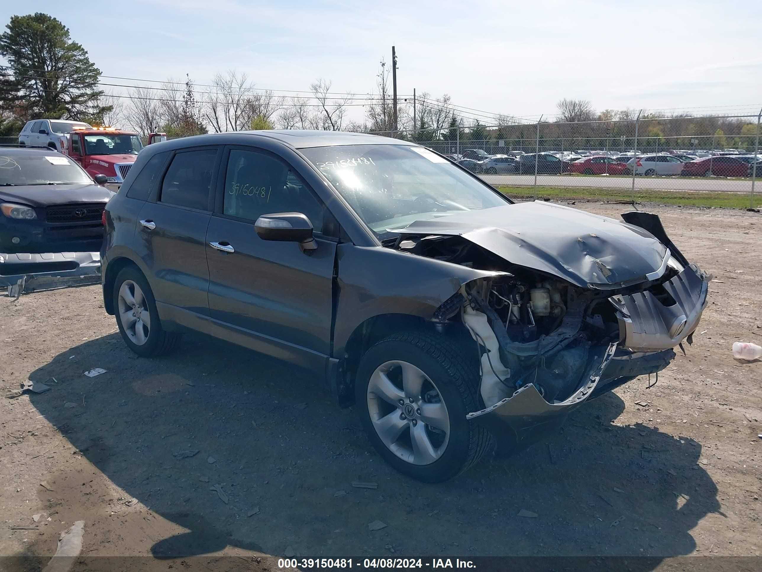 ACURA RDX 2008 5j8tb18298a014022