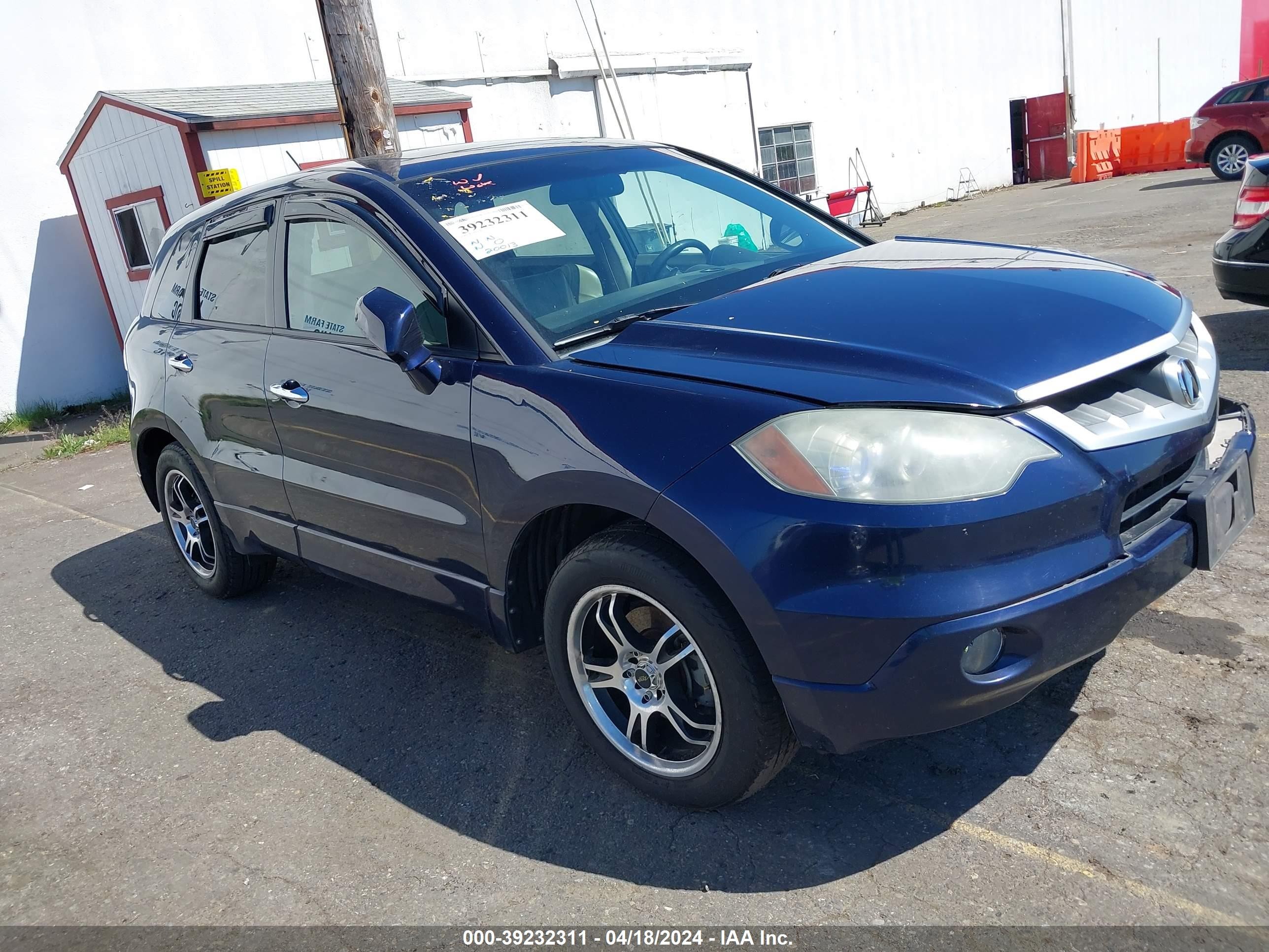 ACURA RDX 2008 5j8tb18298a016675