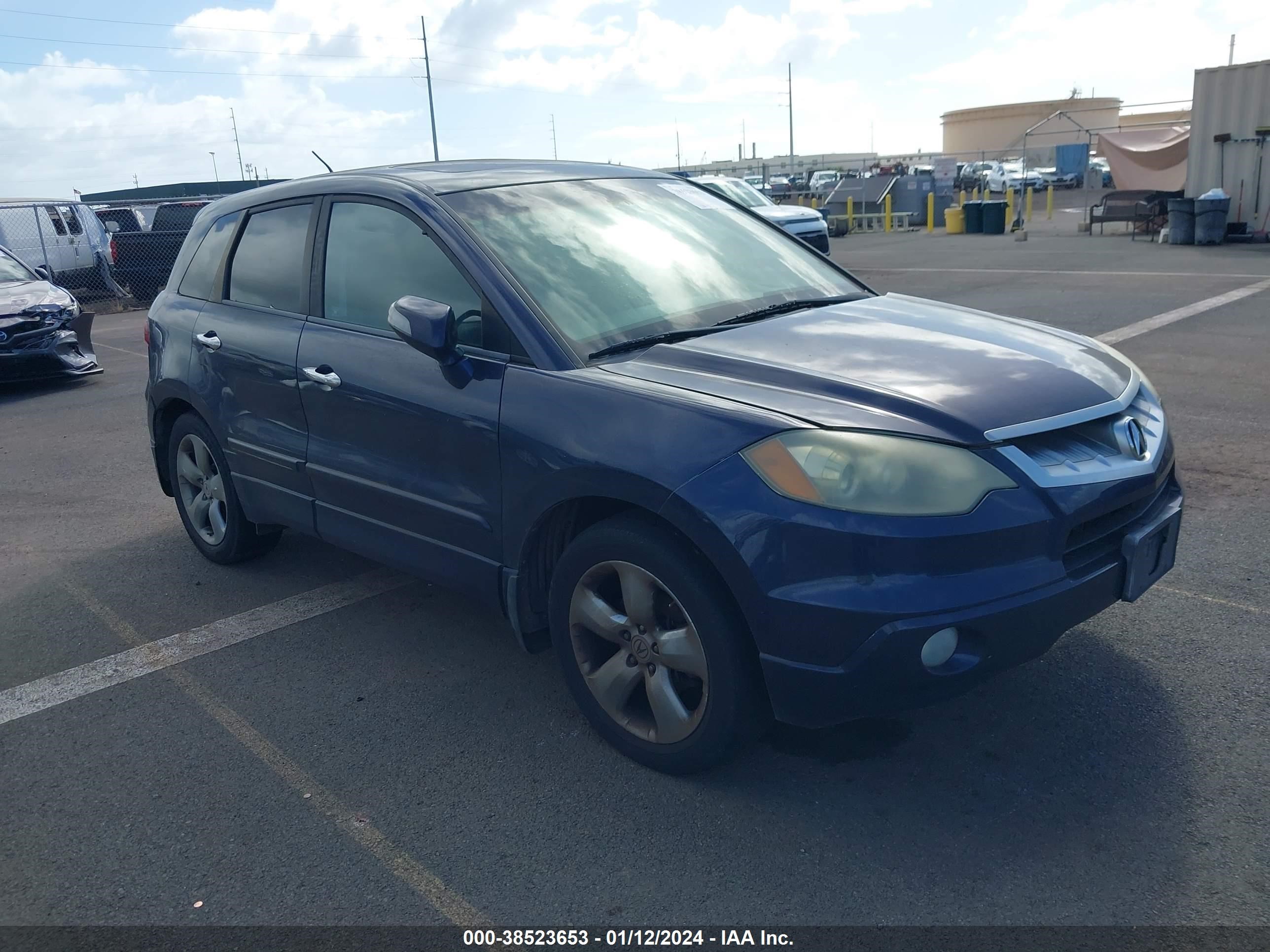 ACURA RDX 2007 5j8tb182x7a010527