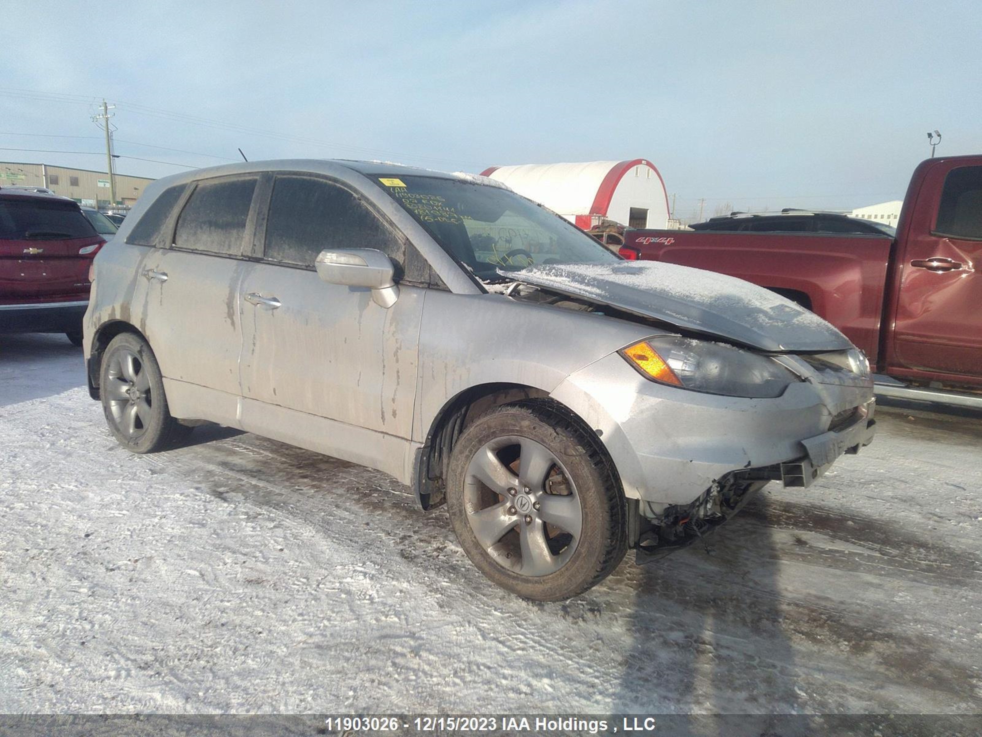 ACURA RDX 2007 5j8tb182x7a801141