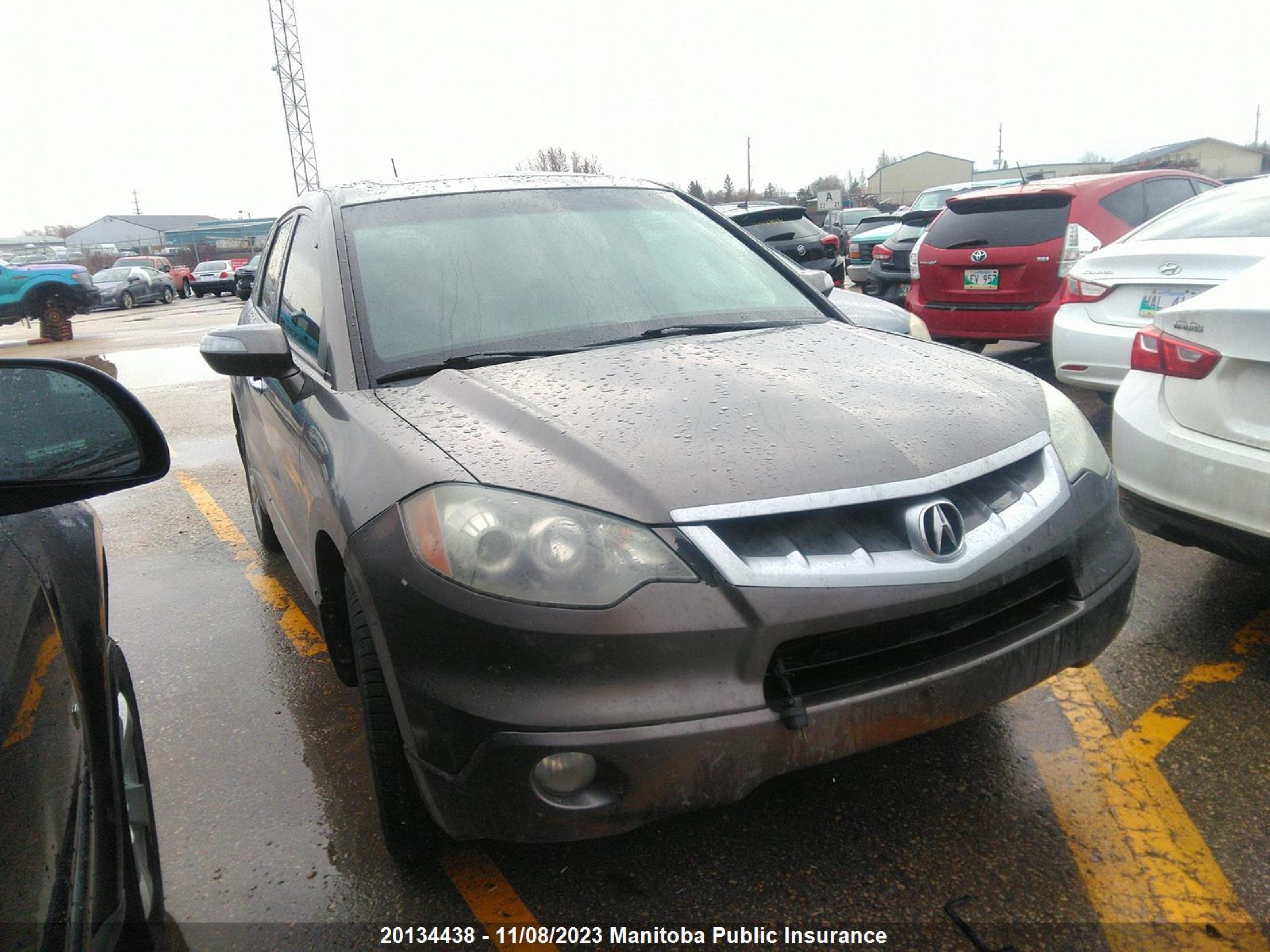 ACURA RDX 2007 5j8tb182x7a803634