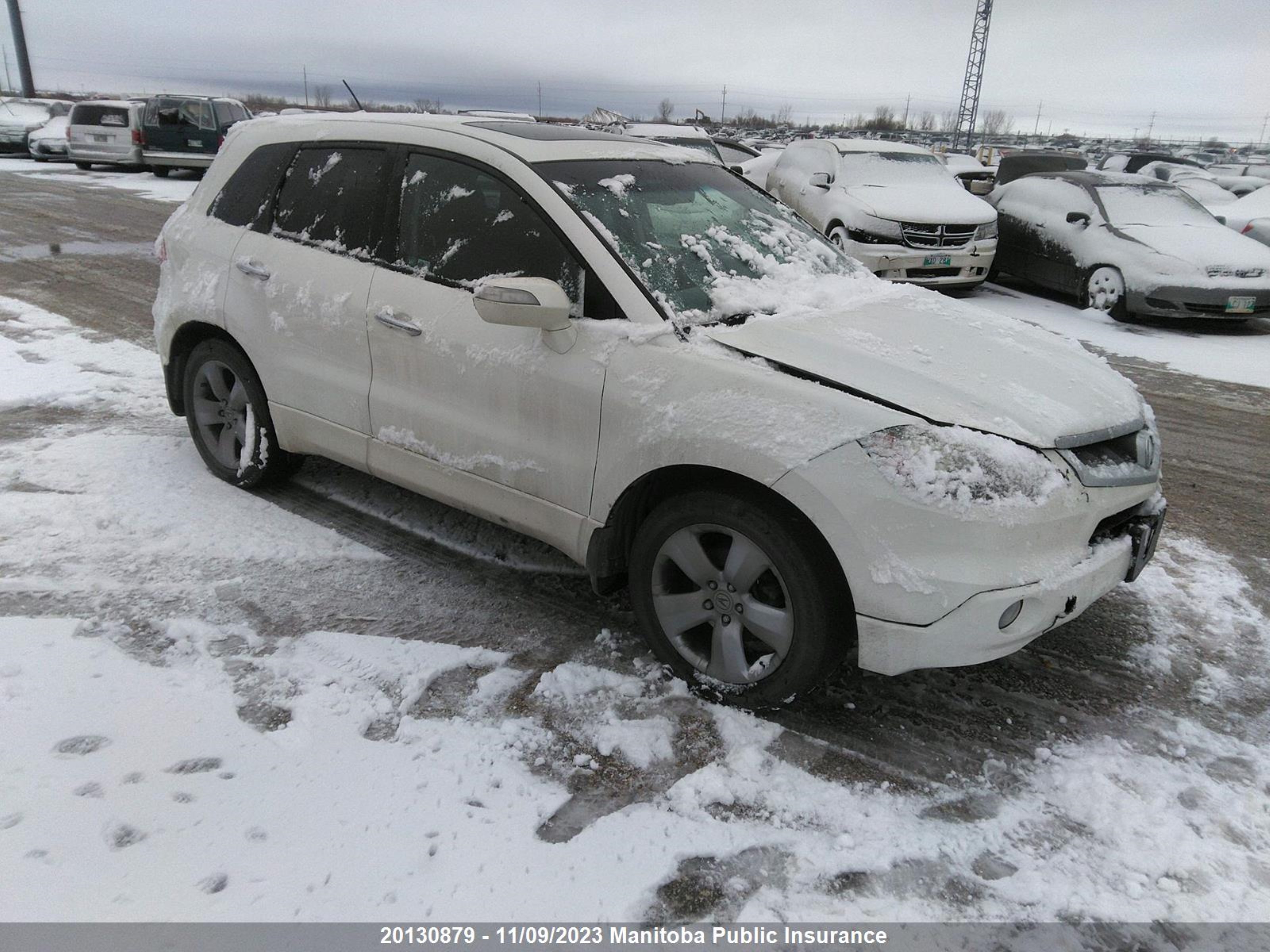 ACURA RDX 2008 5j8tb182x8a803487