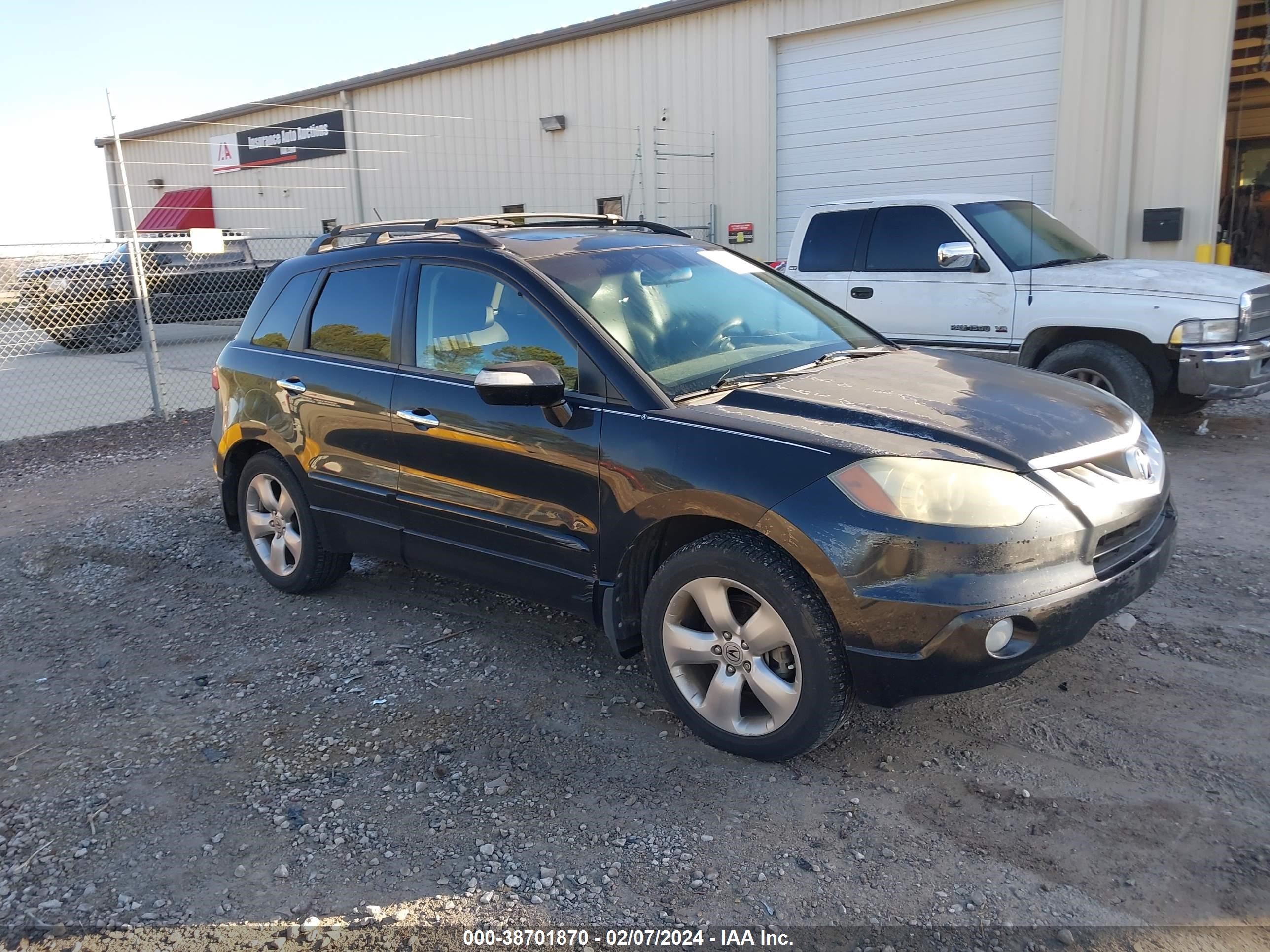 ACURA RDX 2007 5j8tb18507a005573