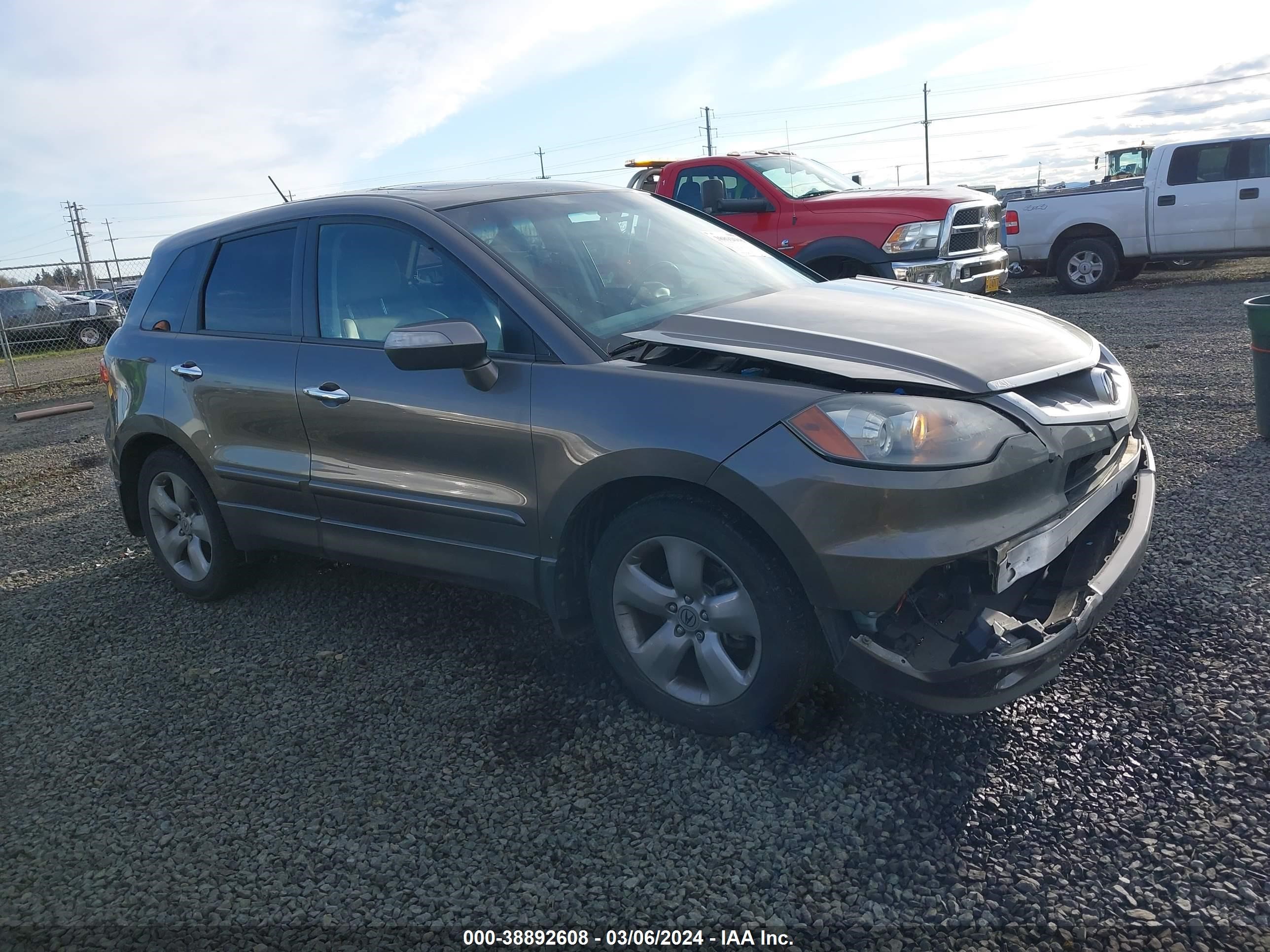 ACURA RDX 2007 5j8tb18507a010403