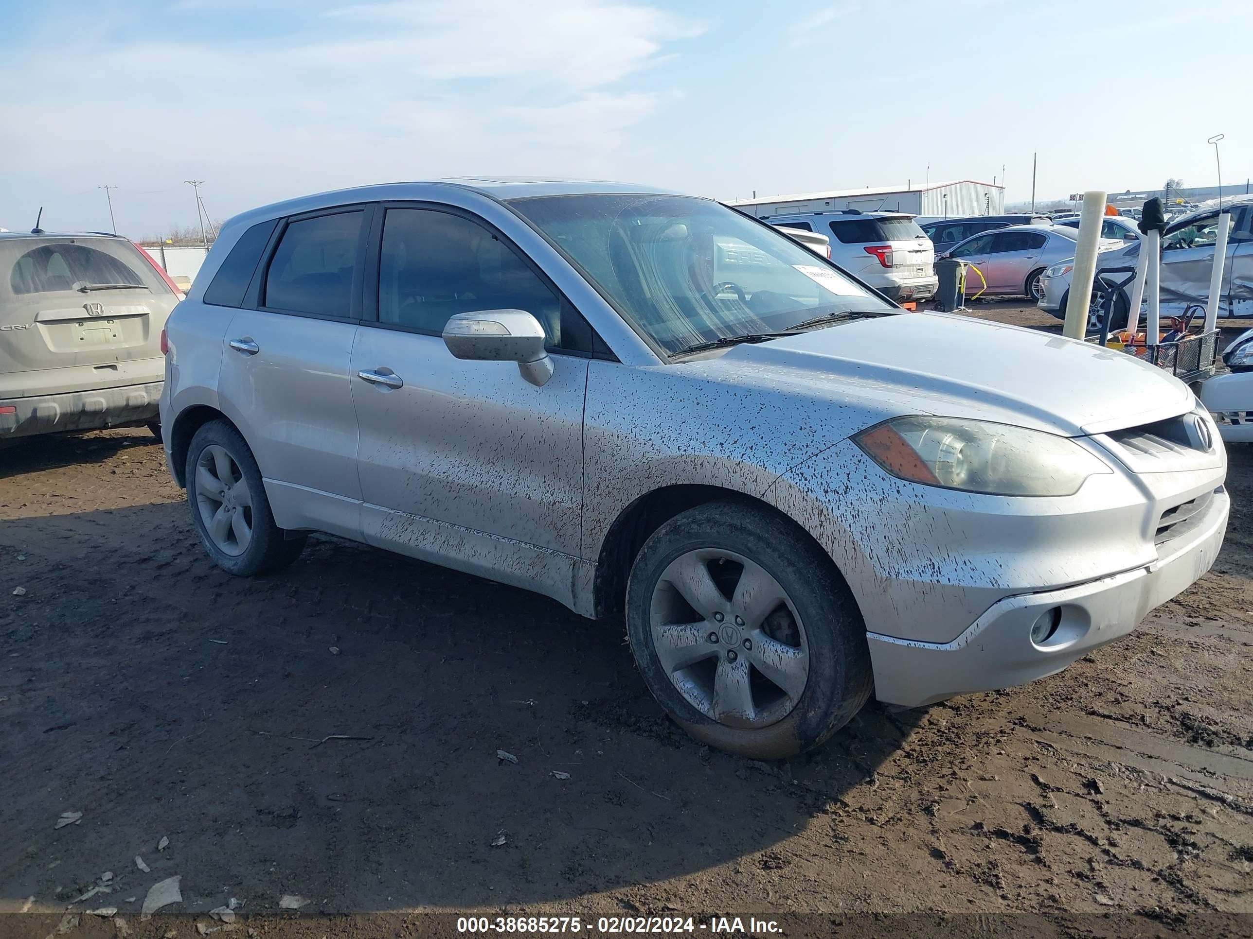 ACURA RDX 2007 5j8tb18507a012295