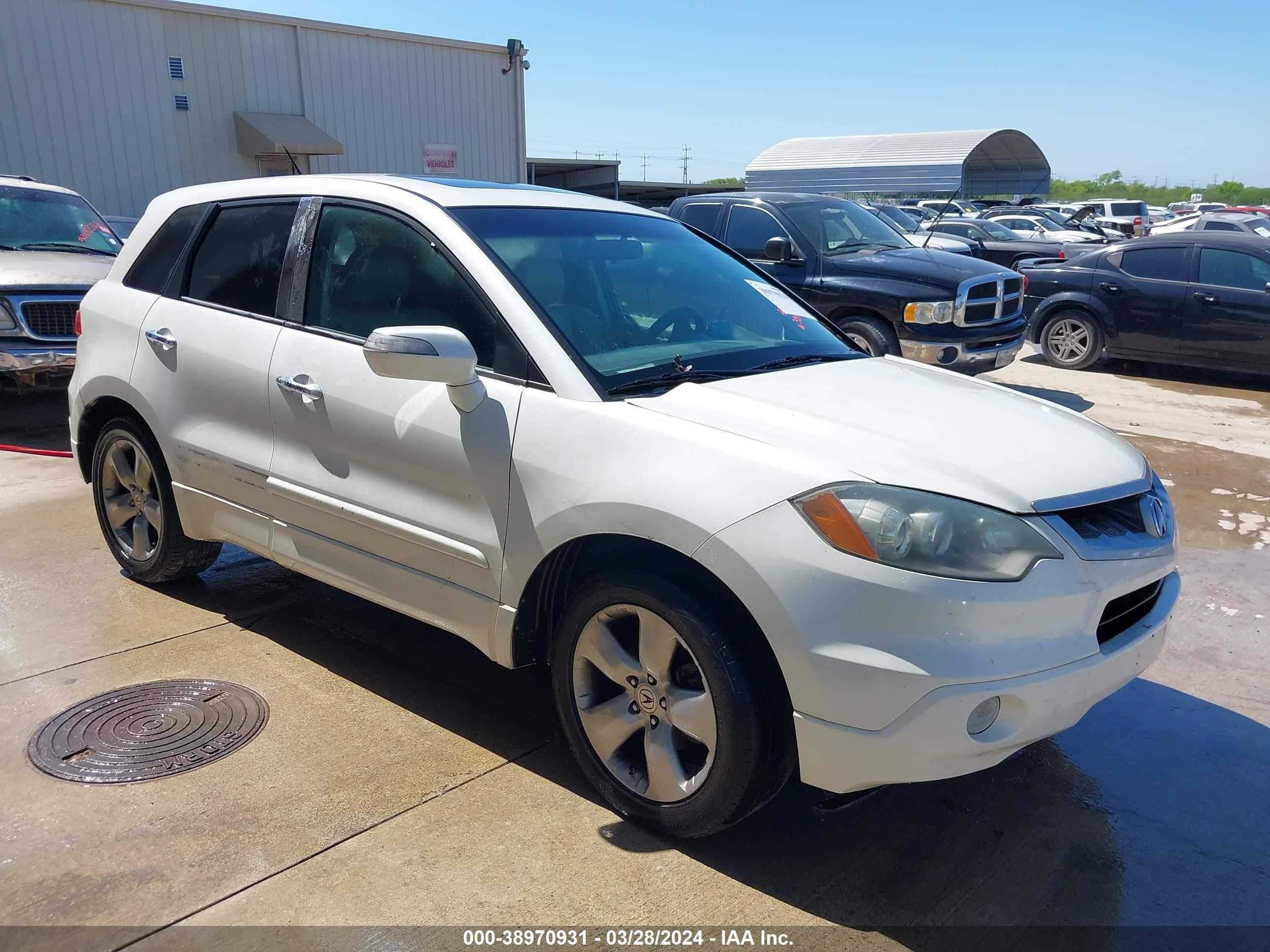 ACURA RDX 2007 5j8tb18517a017487