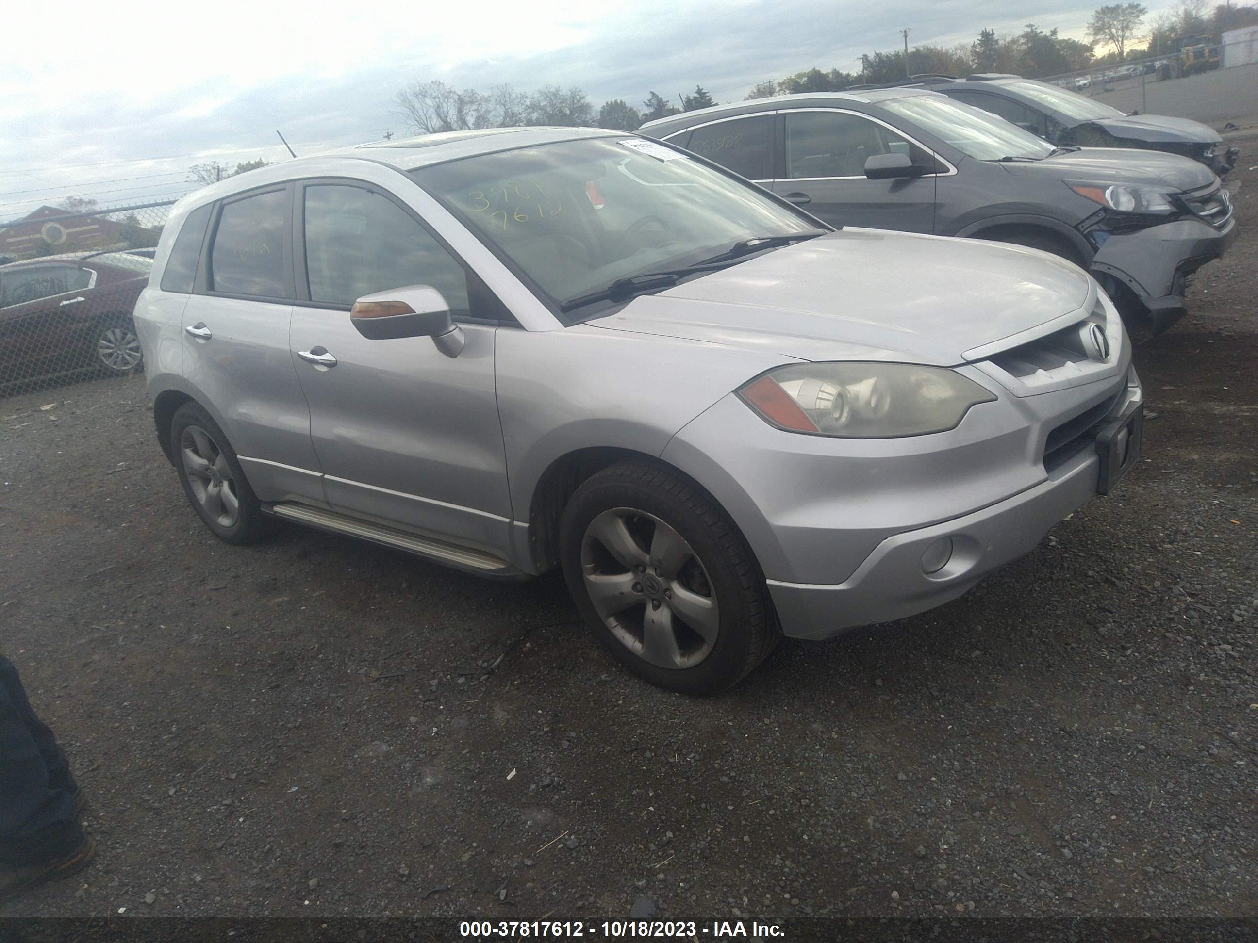 ACURA RDX 2007 5j8tb18527a009205