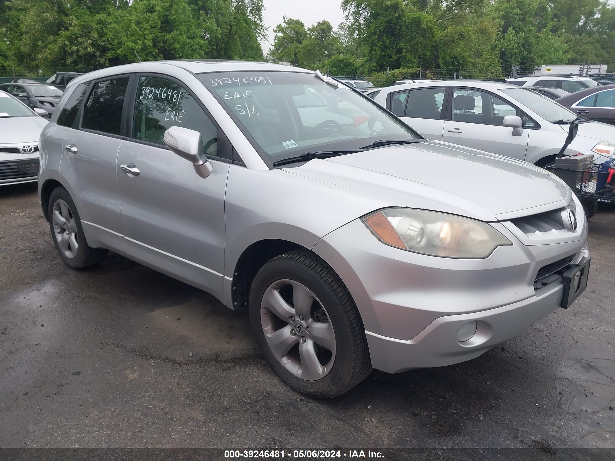 ACURA RDX 2008 5j8tb18528a007939