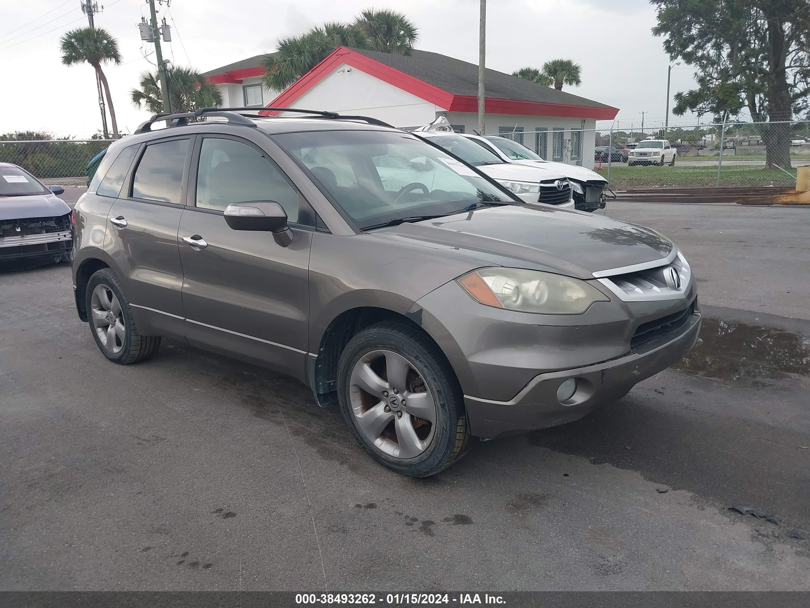 ACURA RDX 2008 5j8tb18538a011644