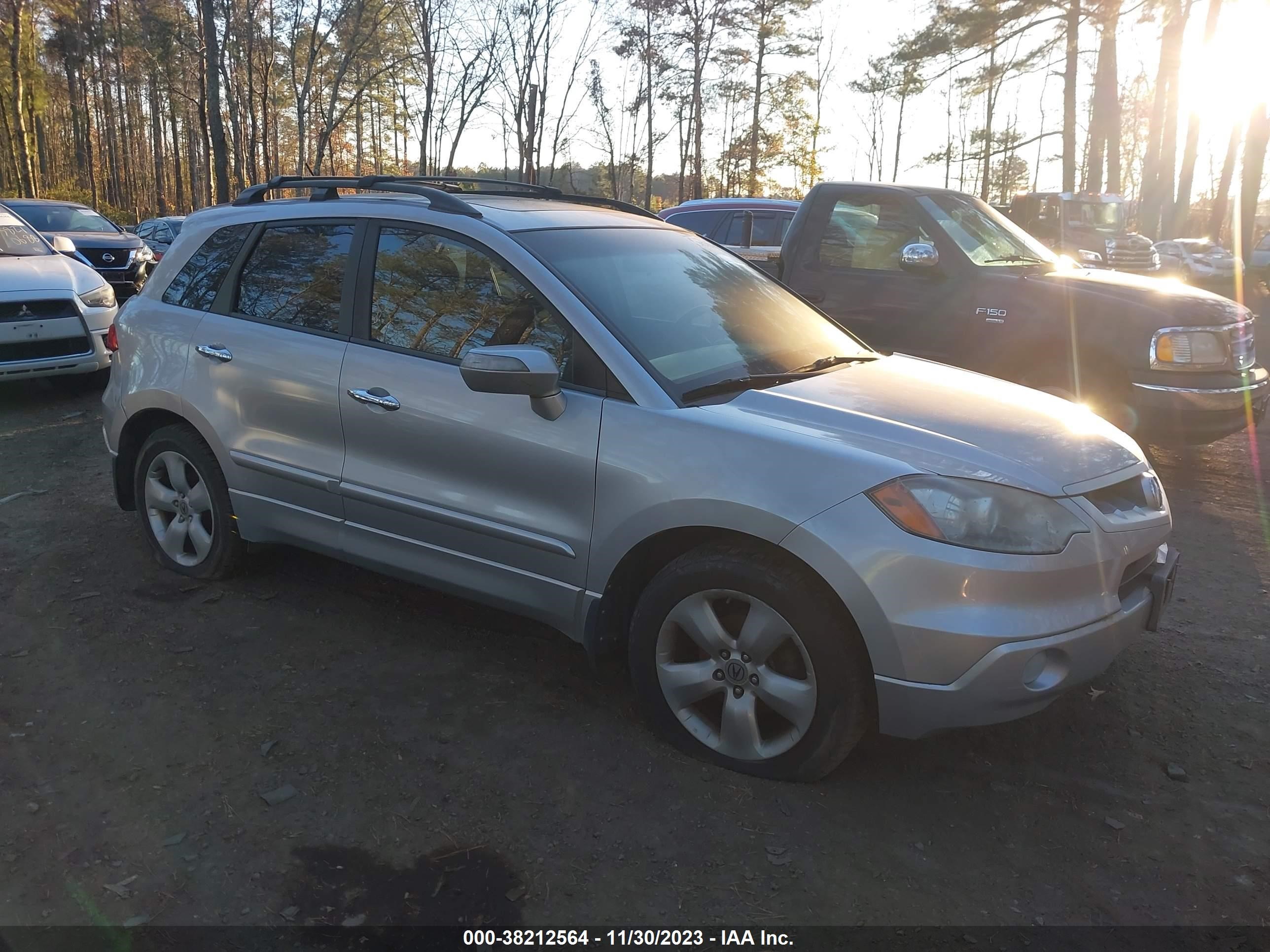 ACURA RDX 2007 5j8tb18557a007237