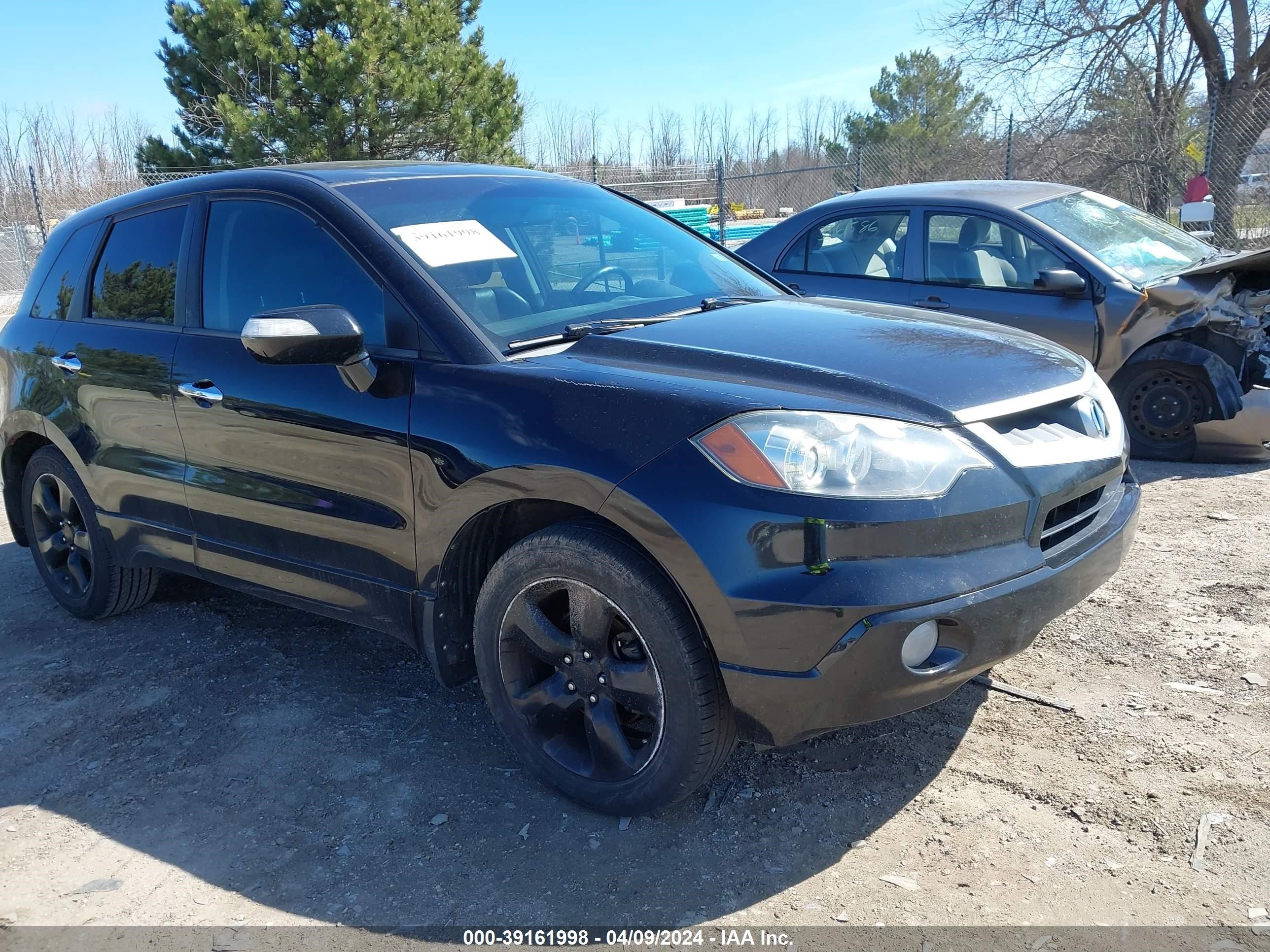 ACURA RDX 2007 5j8tb18557a020389