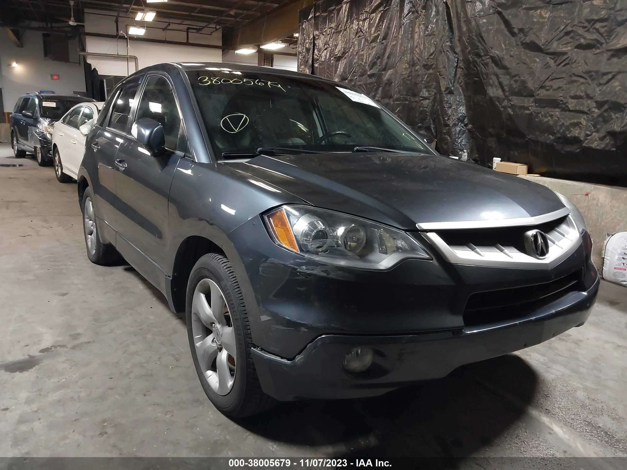 ACURA RDX 2007 5j8tb18557a021316