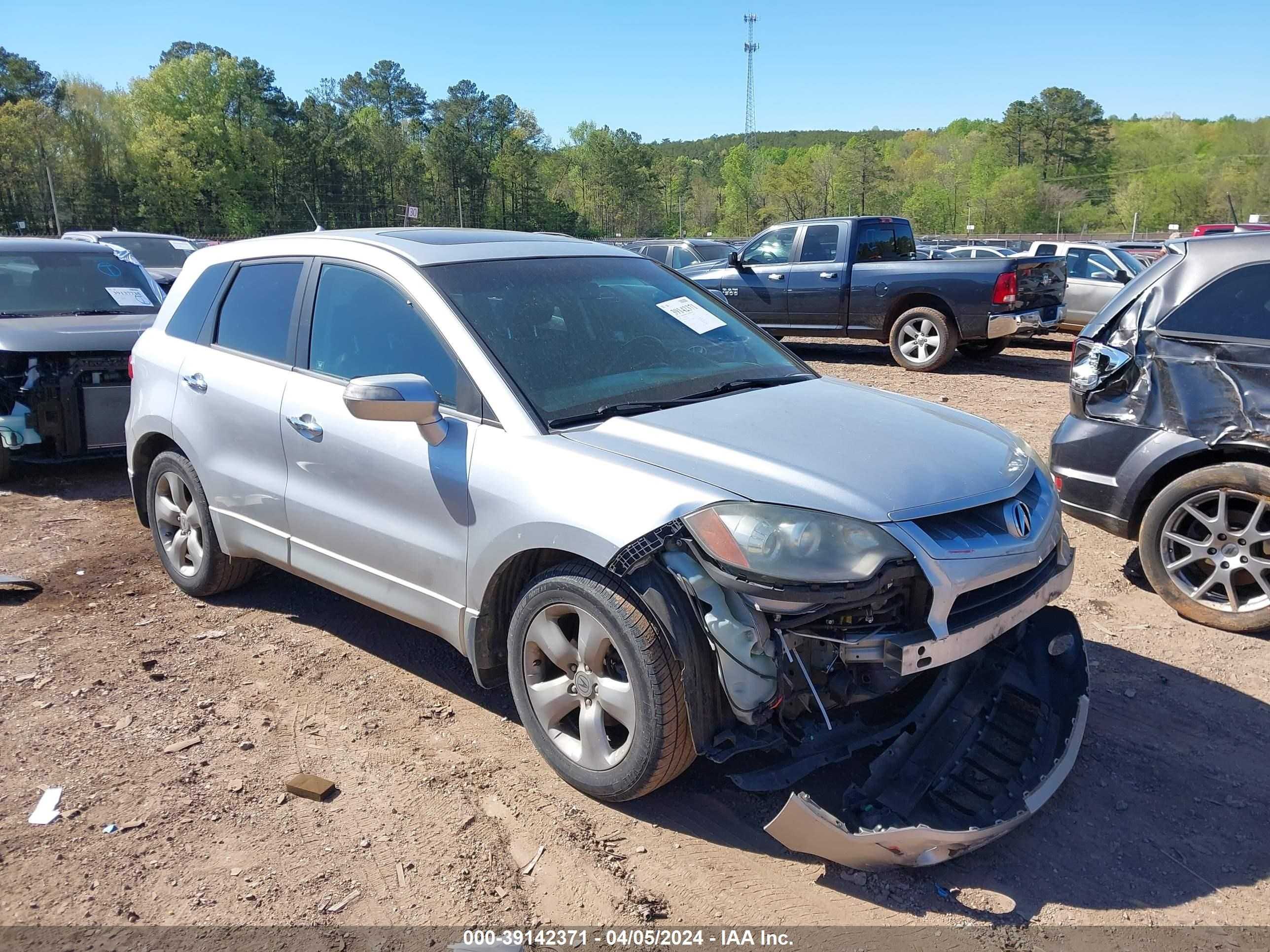 ACURA RDX 2007 5j8tb18557a023924