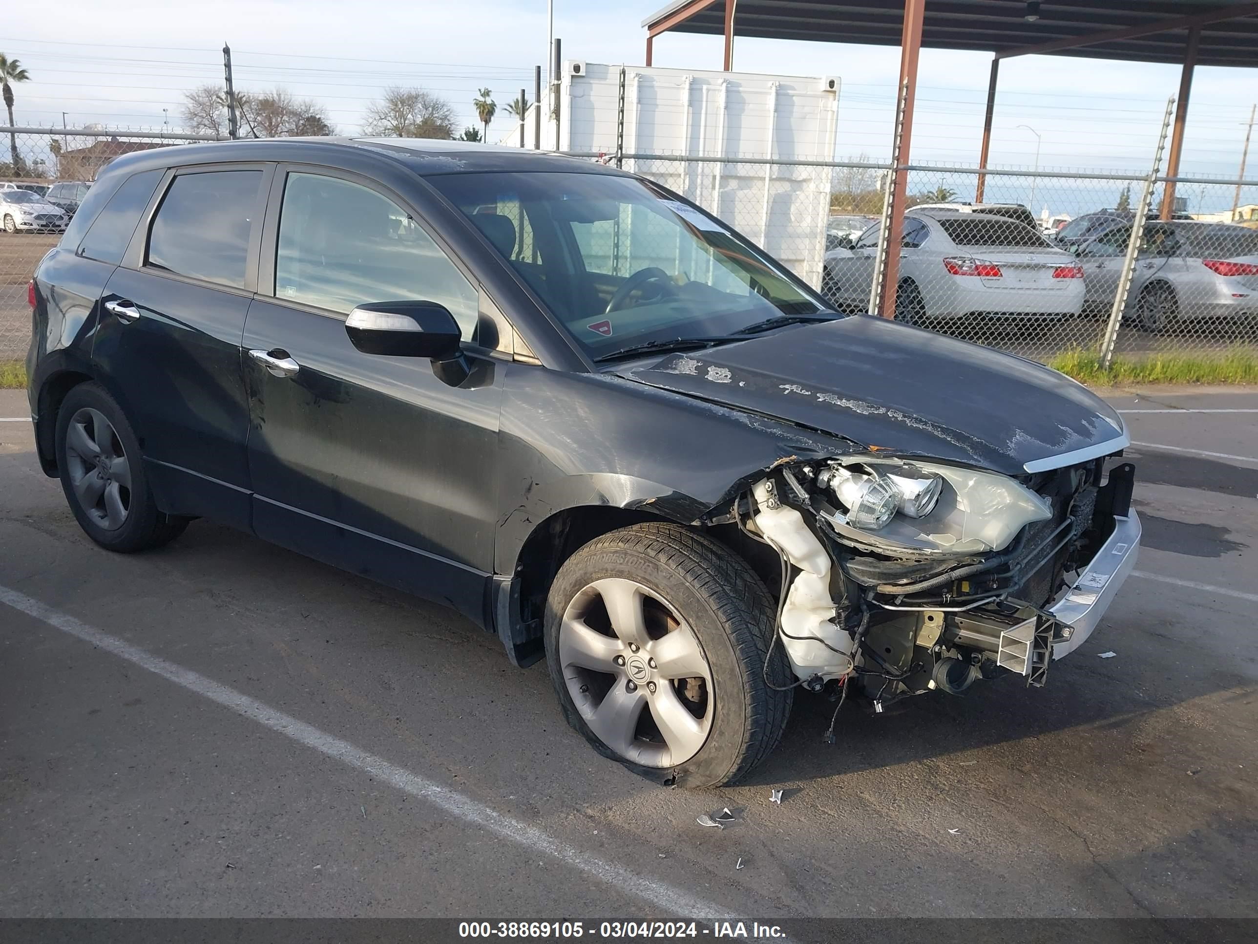 ACURA RDX 2008 5j8tb18558a002640