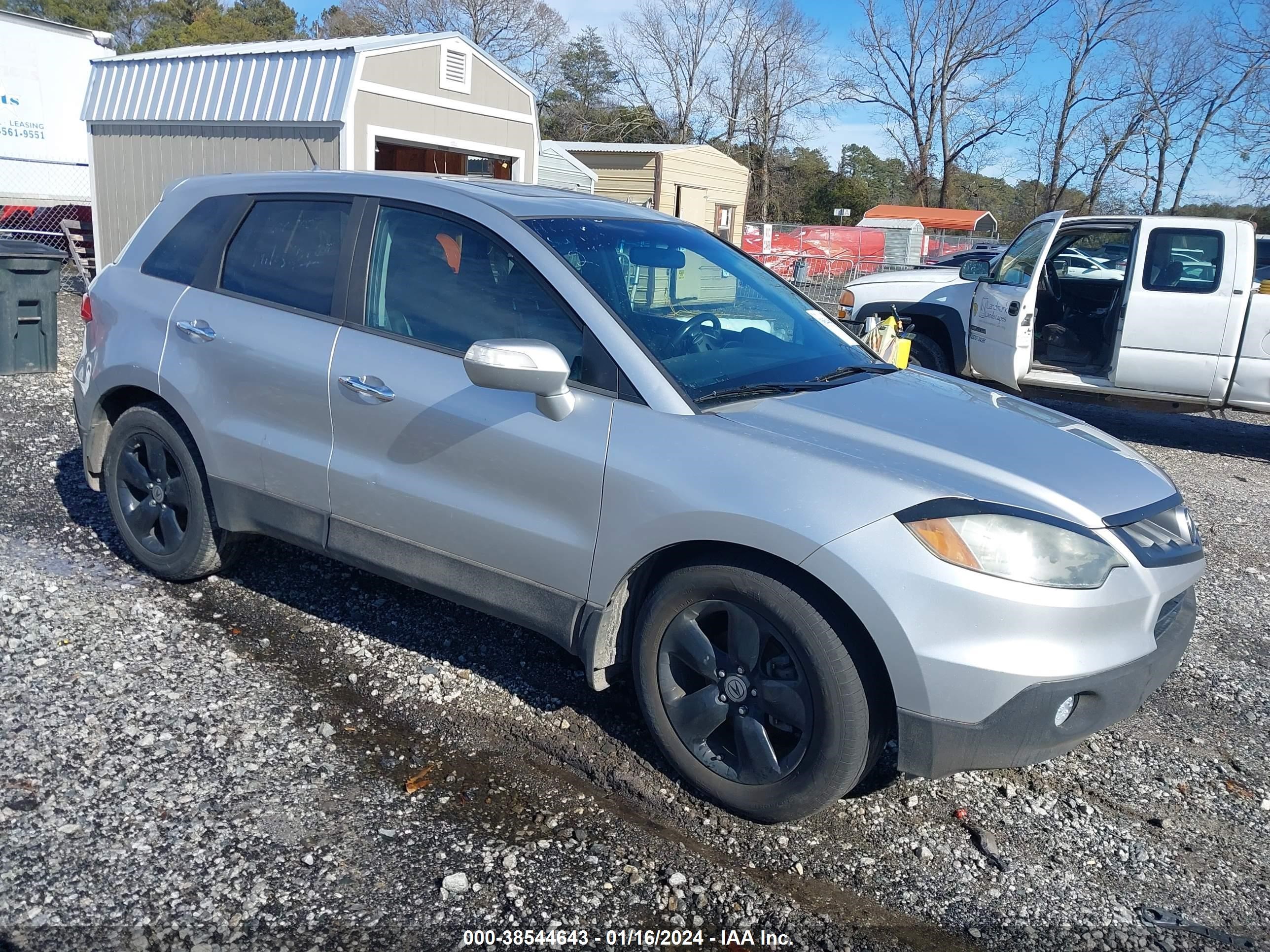 ACURA RDX 2007 5j8tb18567a012432