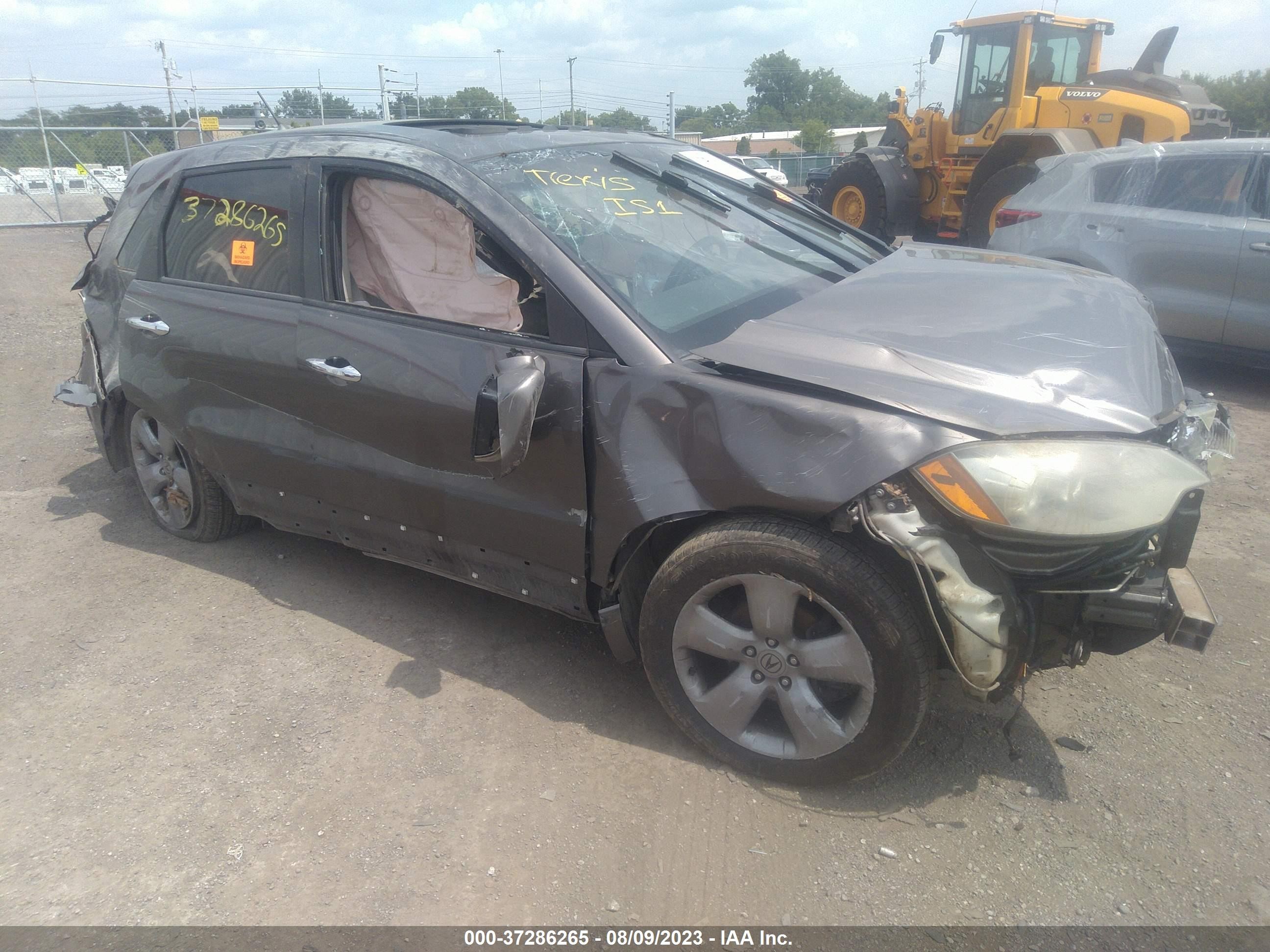 ACURA RDX 2007 5j8tb18567a016075