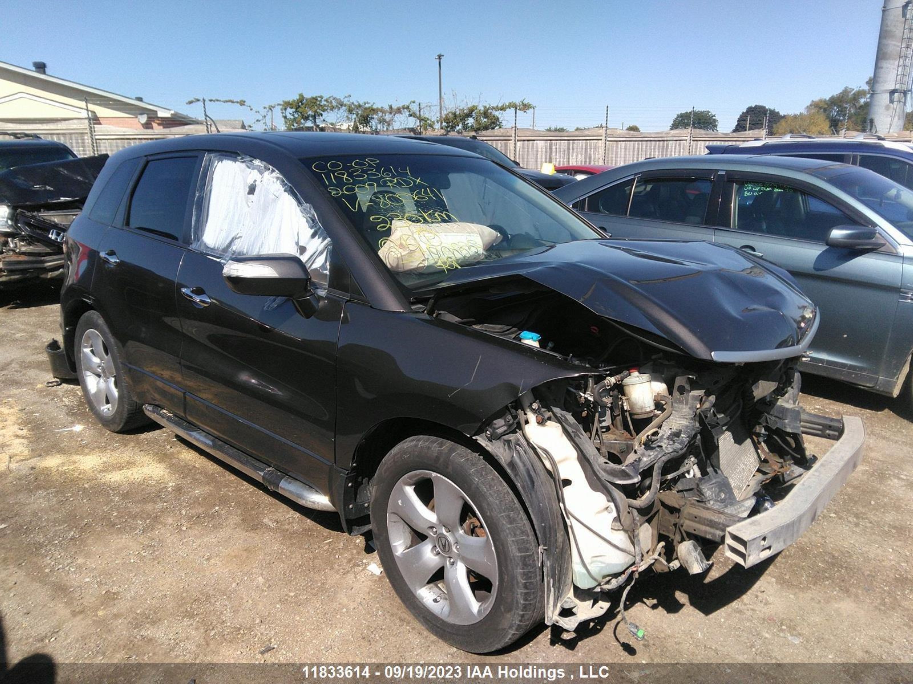 ACURA RDX 2009 5j8tb18579a800641