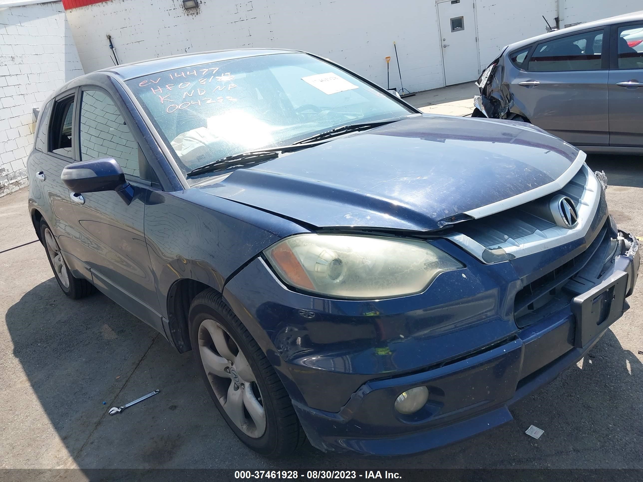 ACURA RDX 2007 5j8tb18587a004252