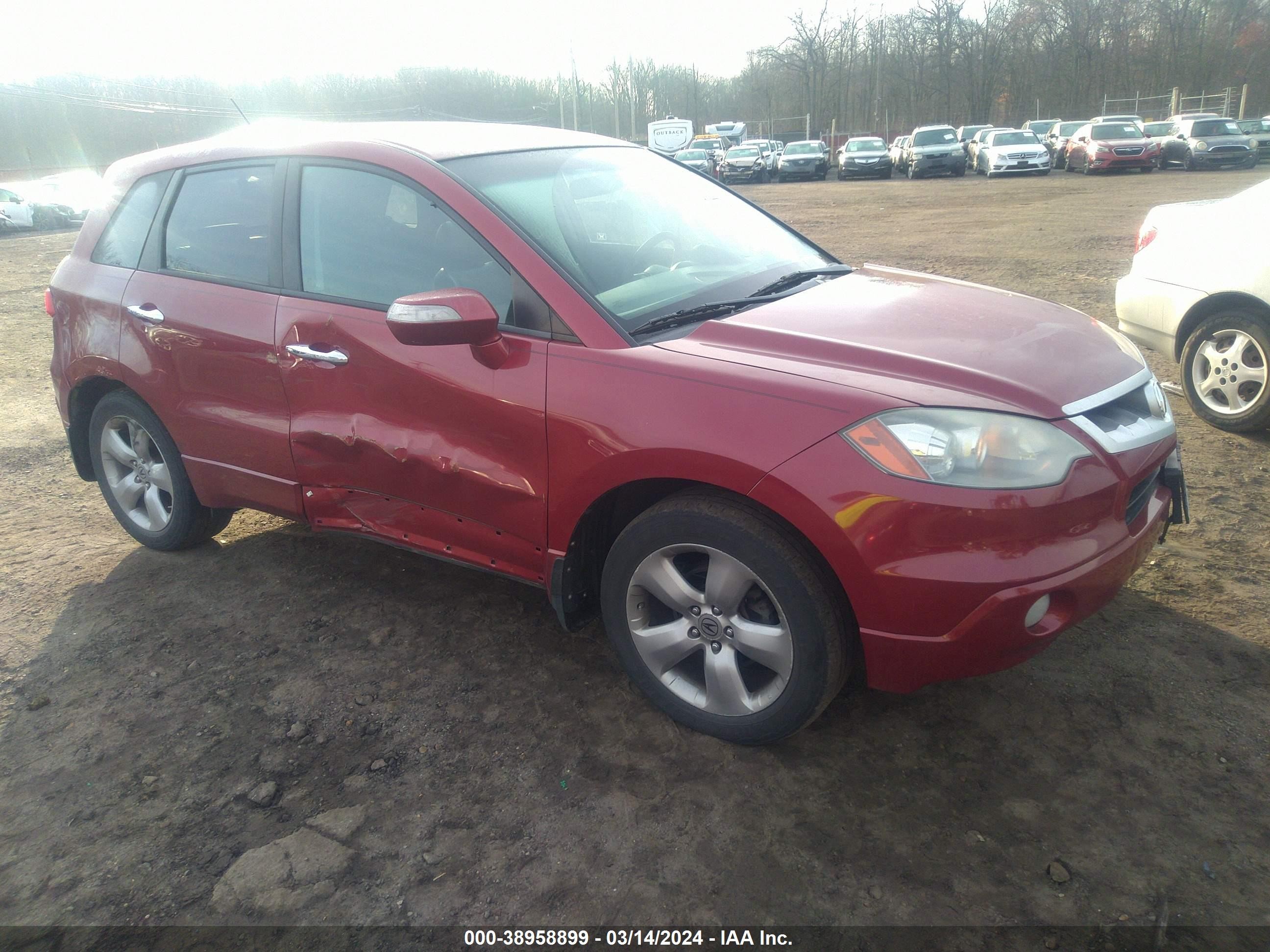 ACURA RDX 2007 5j8tb18597a010478