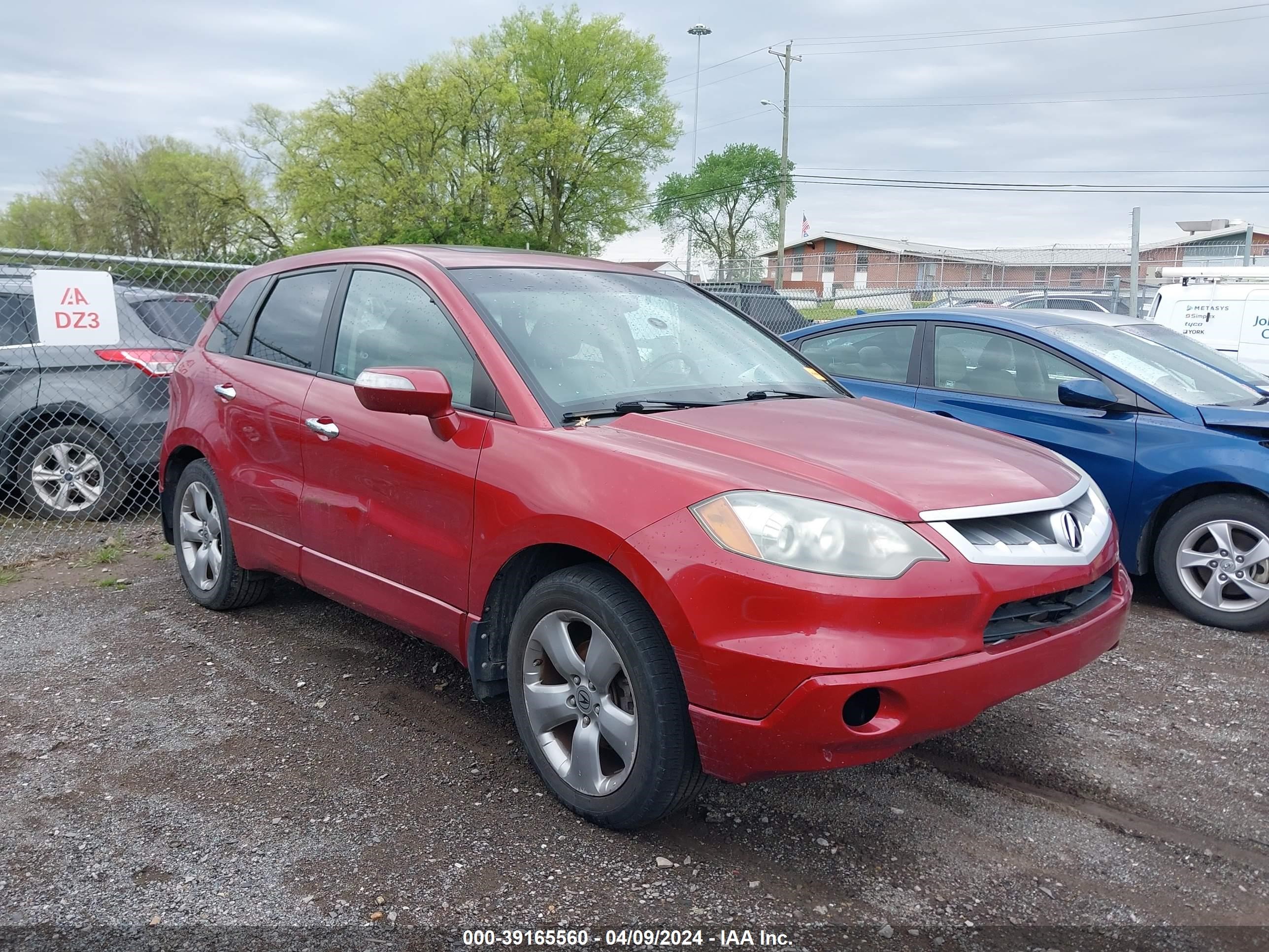 ACURA RDX 2007 5j8tb18597a018063