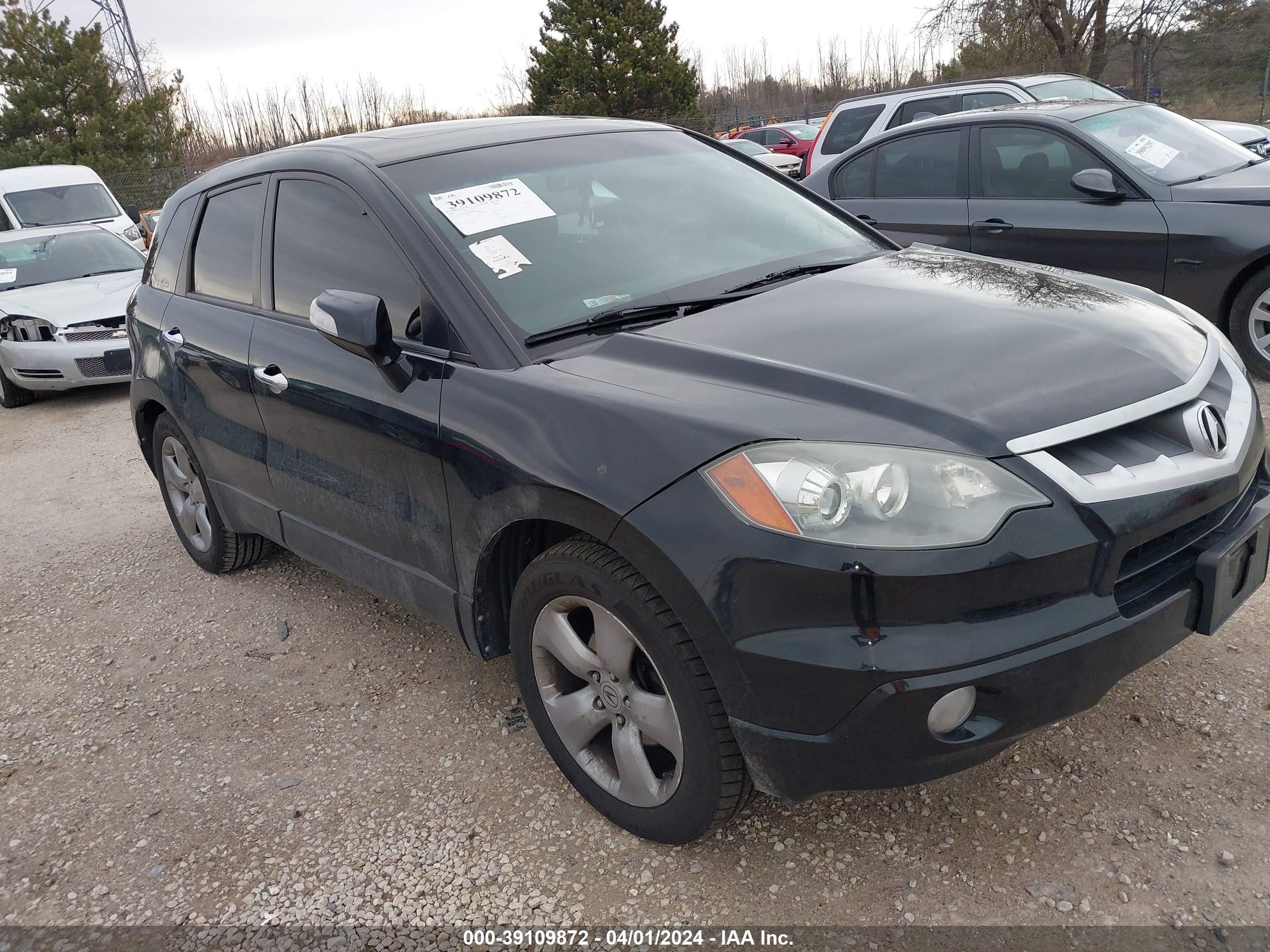 ACURA RDX 2008 5j8tb18598a006240