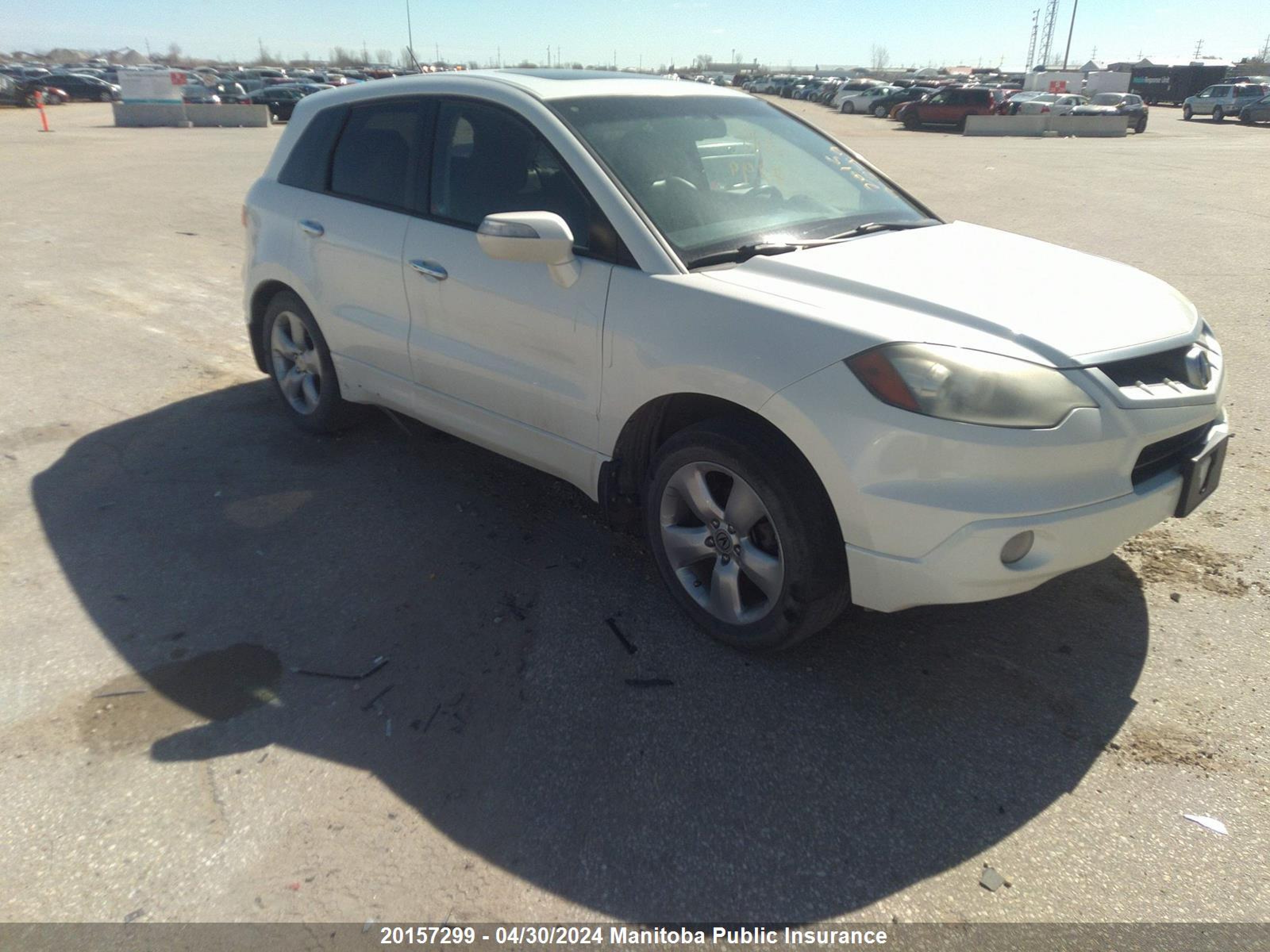 ACURA RDX 2008 5j8tb18598a803992