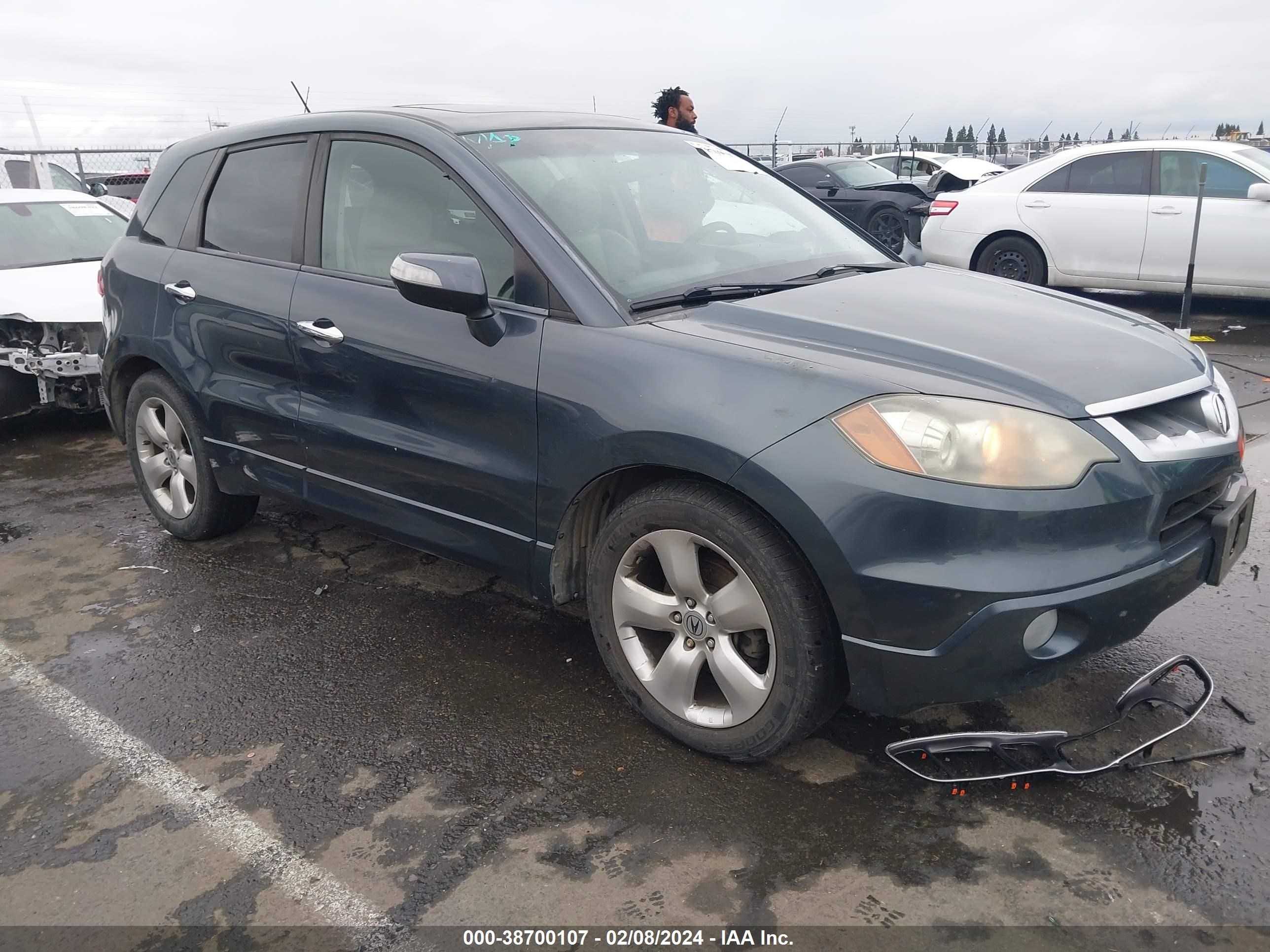 ACURA RDX 2007 5j8tb185x7a019979