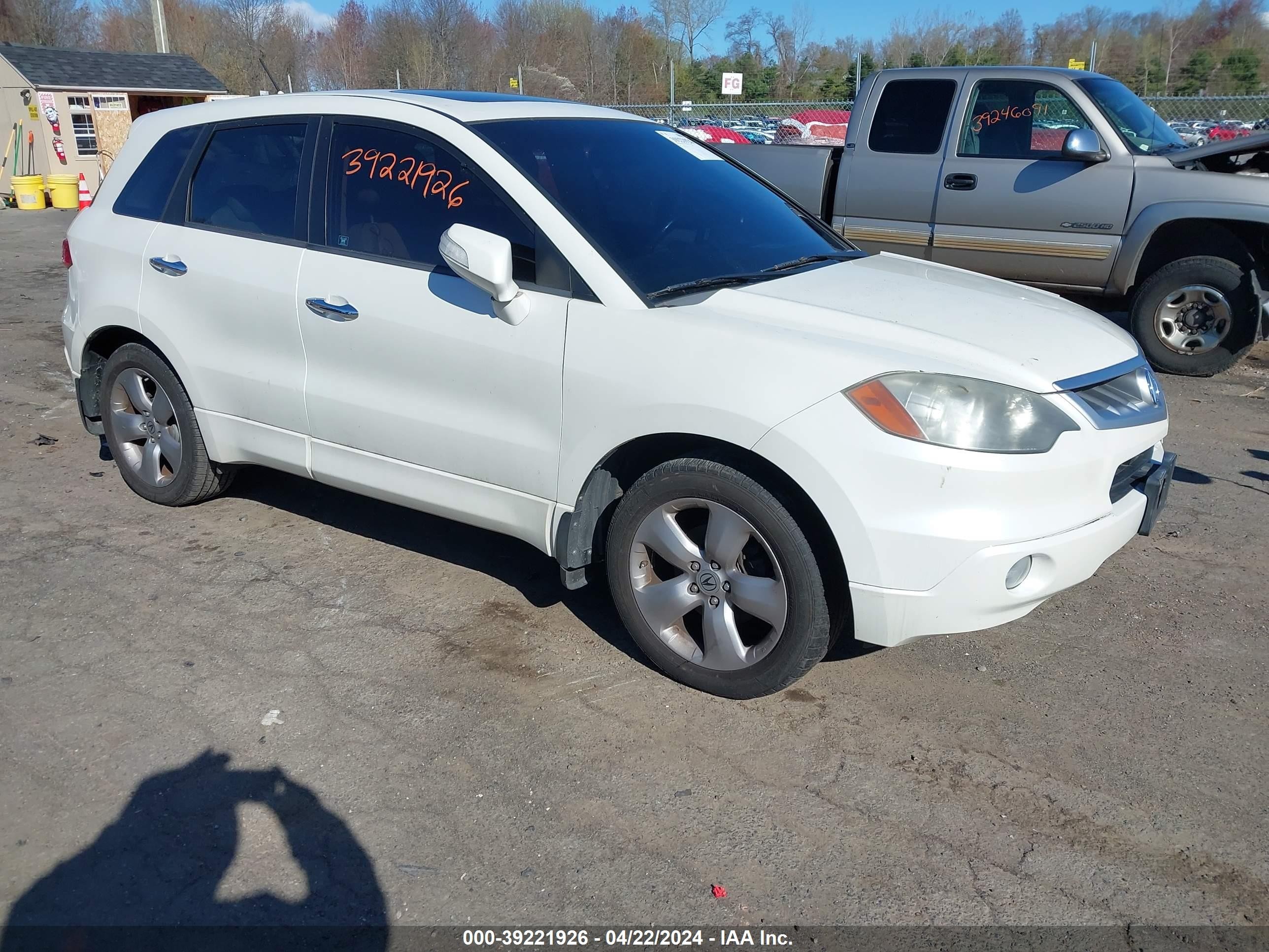 ACURA RDX 2008 5j8tb185x8a005341