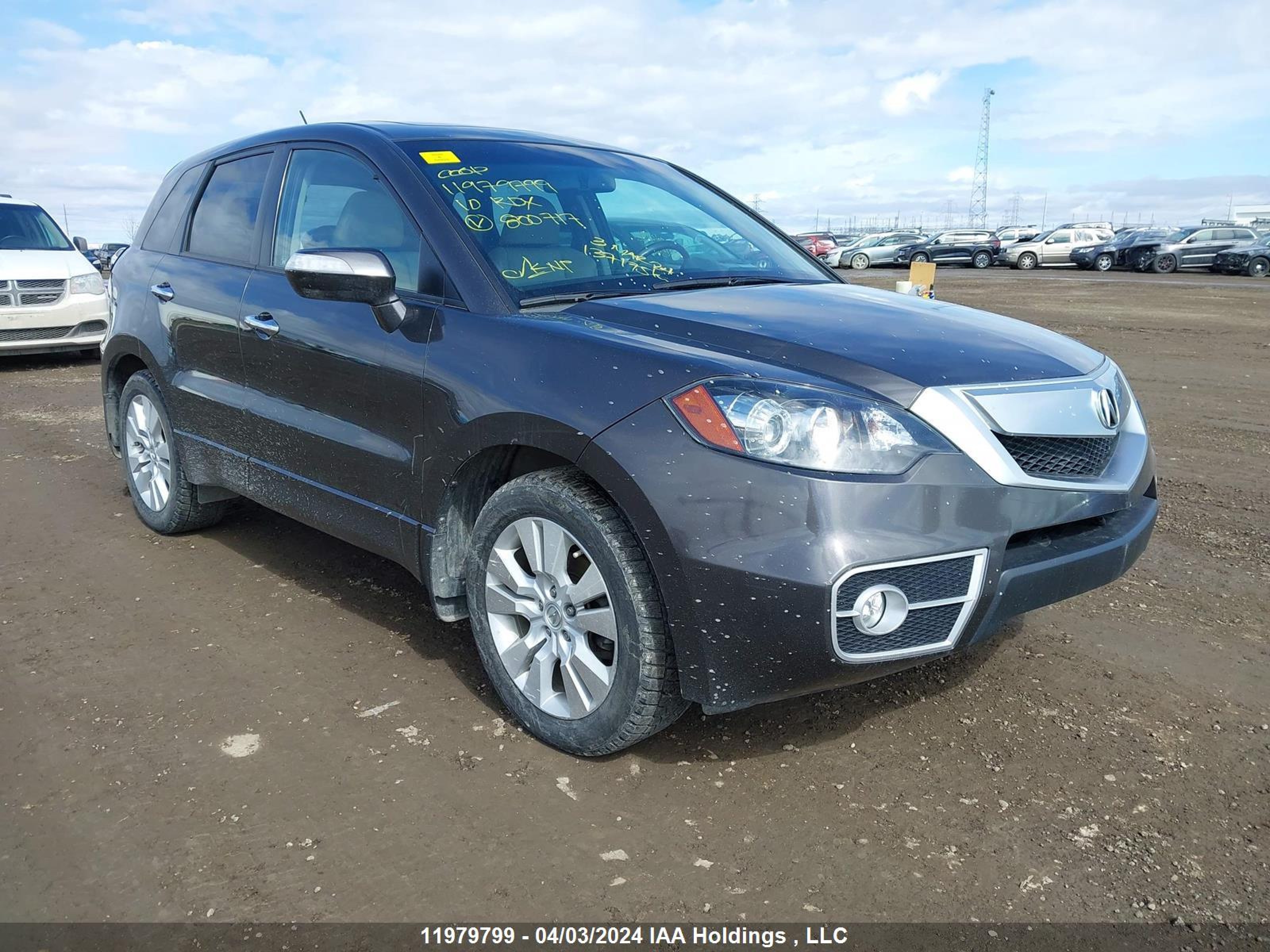 ACURA RDX 2010 5j8tb1h58aa800717