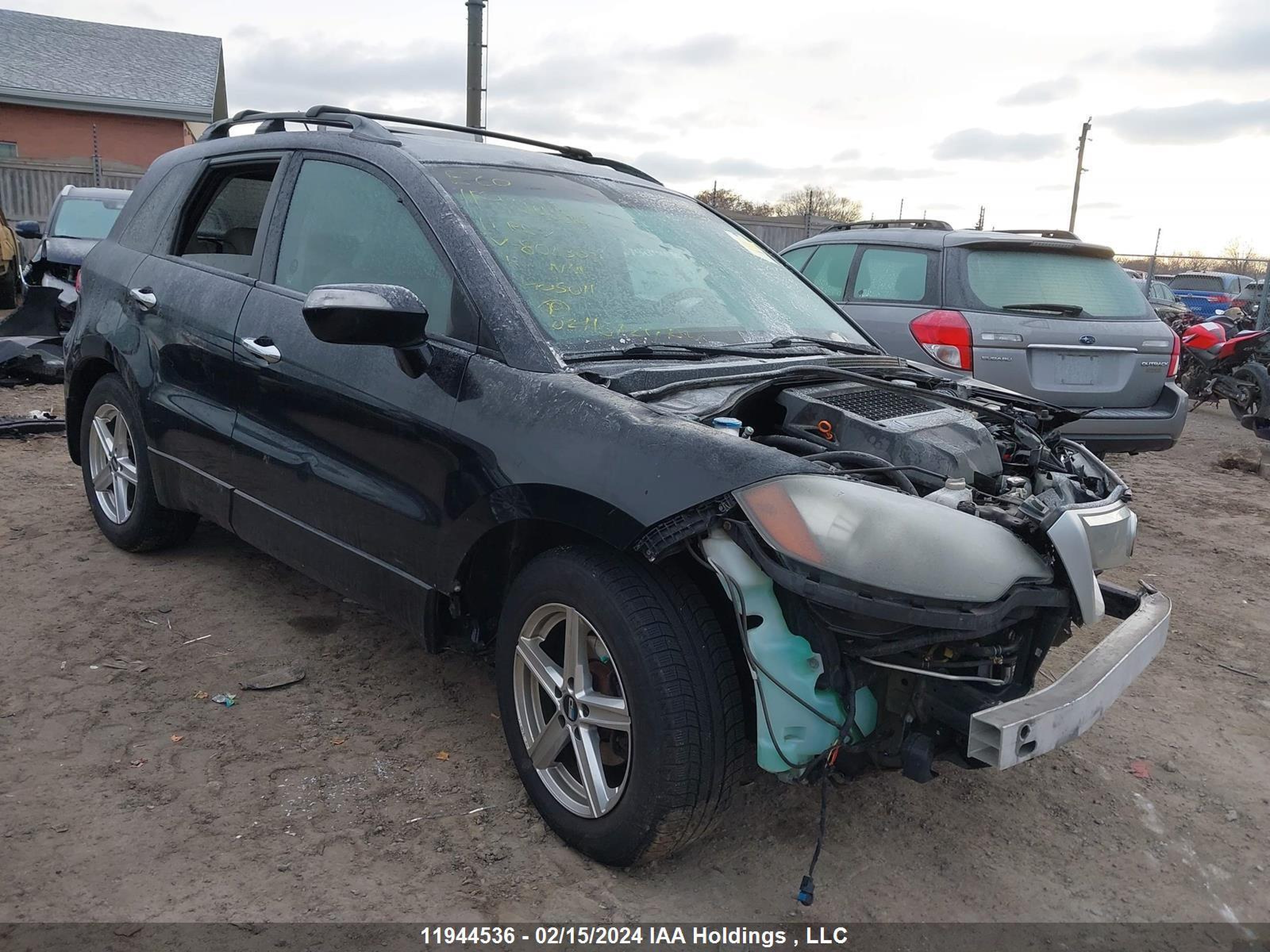 ACURA RDX 2011 5j8tb1h59ba802302