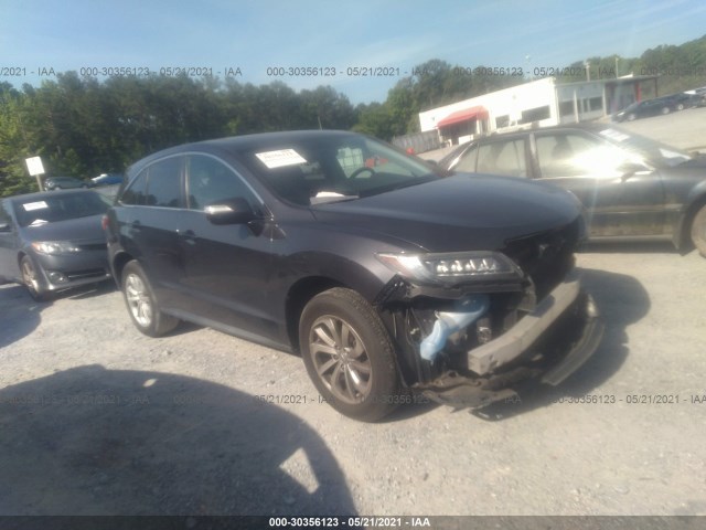 ACURA RDX 2016 5j8tb3h52gl006076