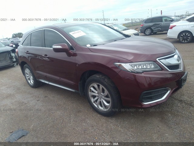 ACURA RDX 2017 5j8tb3h52hl023512