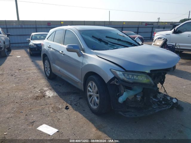 ACURA RDX 2017 5j8tb3h54hl002077