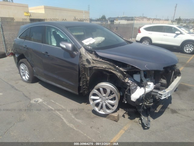 ACURA RDX 2017 5j8tb3h54hl020918