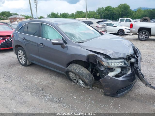 ACURA RDX 2017 5j8tb4h34hl004755