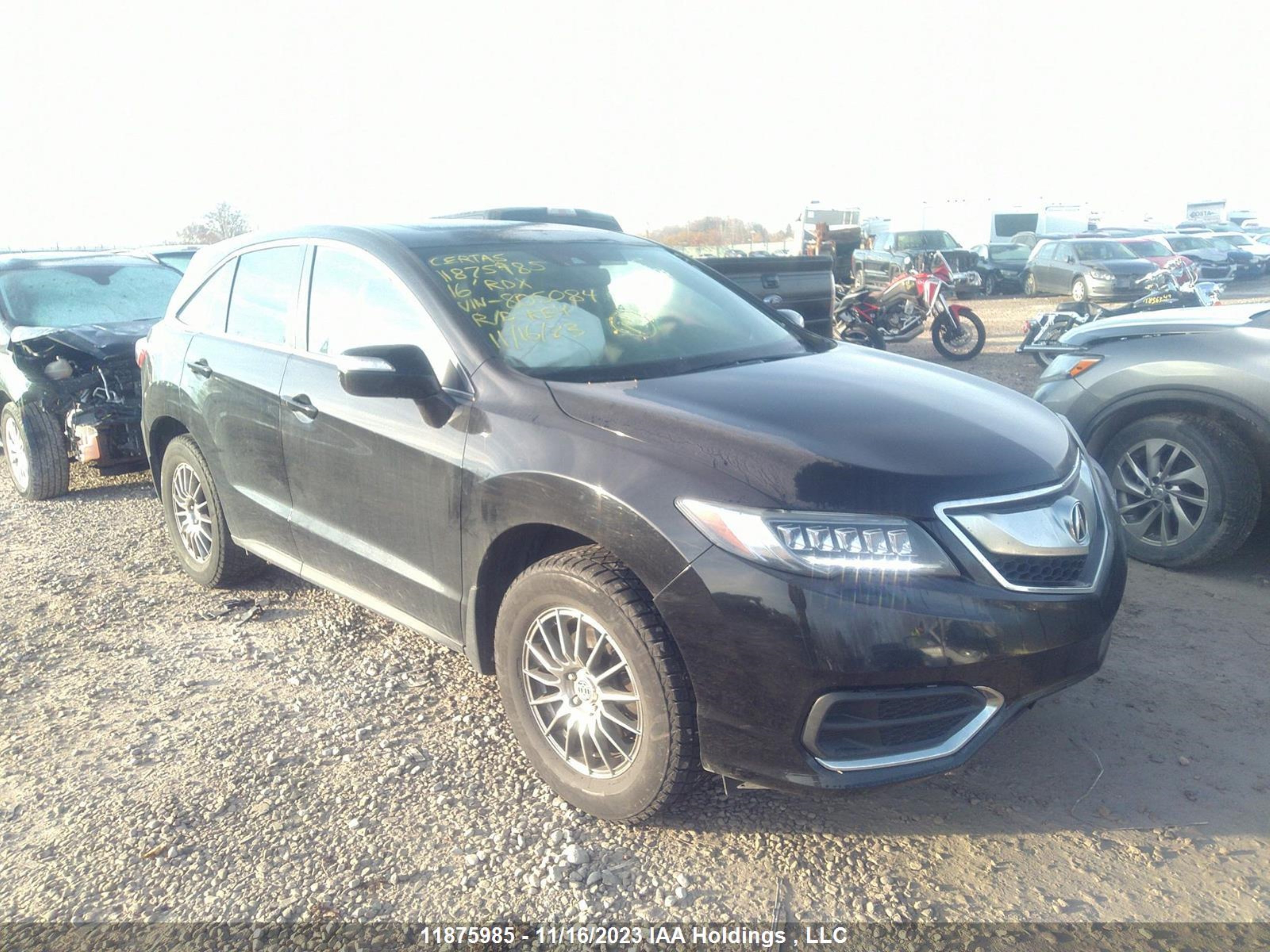 ACURA RDX 2016 5j8tb4h50gl805084