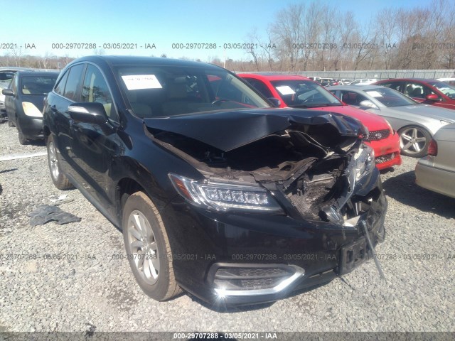 ACURA RDX 2017 5j8tb4h50hl020825