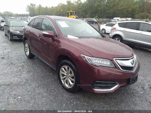 ACURA RDX 2018 5j8tb4h50jl013508